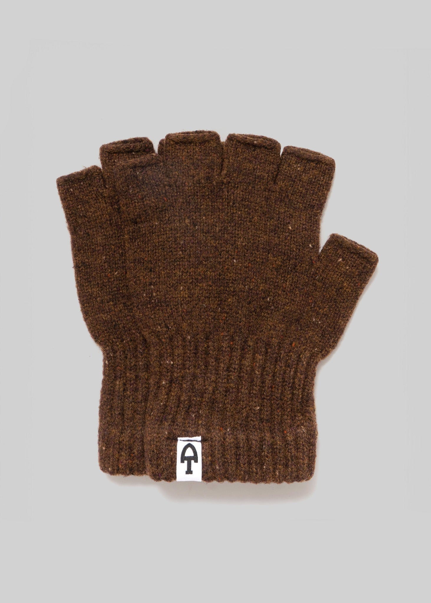 American Trench Accessories Timber Merino Donegal Fingerless Gloves