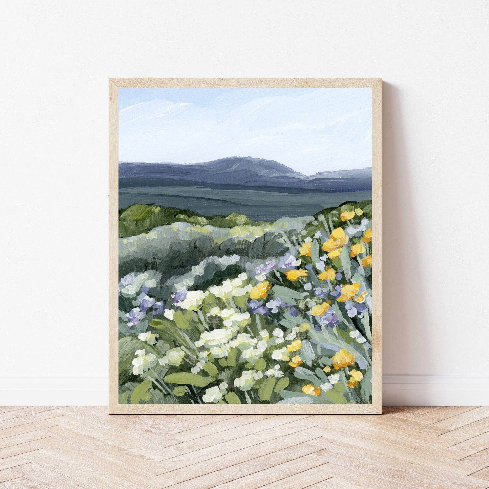 Katie Garrison Art Print "Buffalo Mountain" Art Print