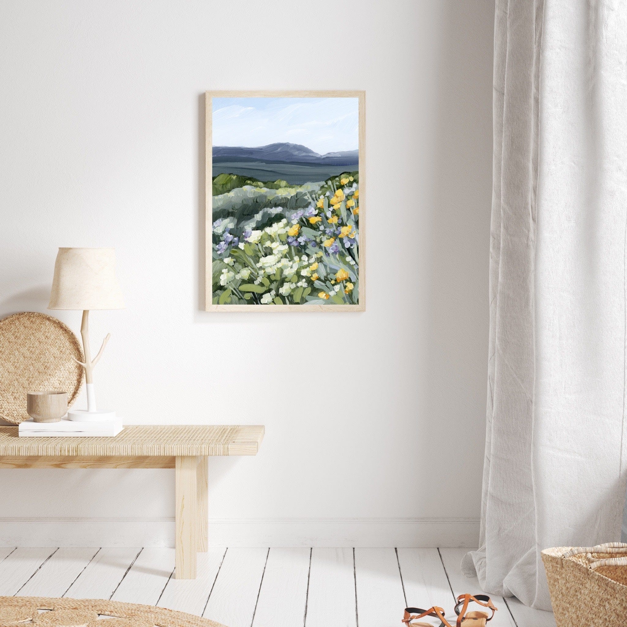 Katie Garrison Art Print "Buffalo Mountain" Art Print
