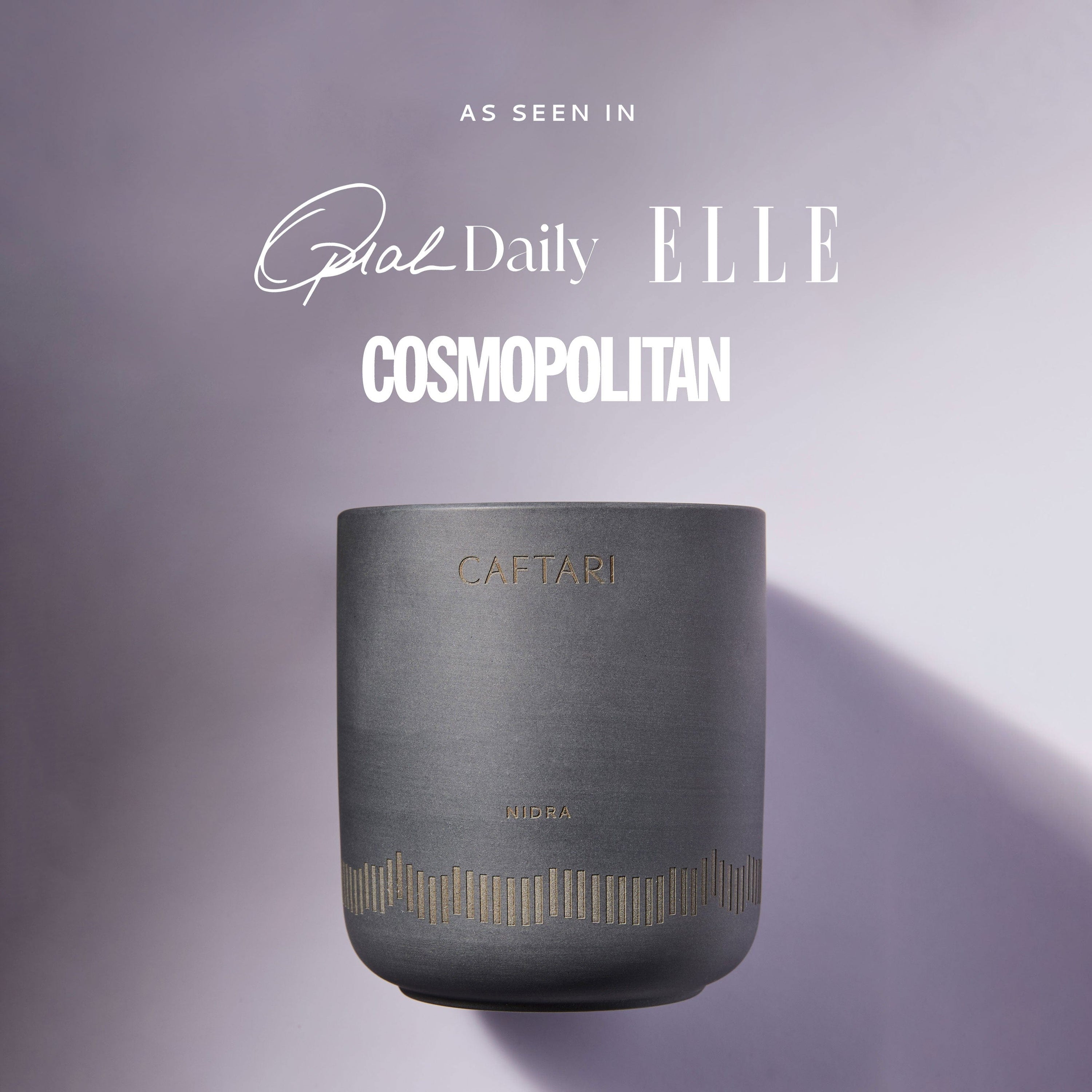 Caftari Candle Nidra - Designed for Restorative Sleep