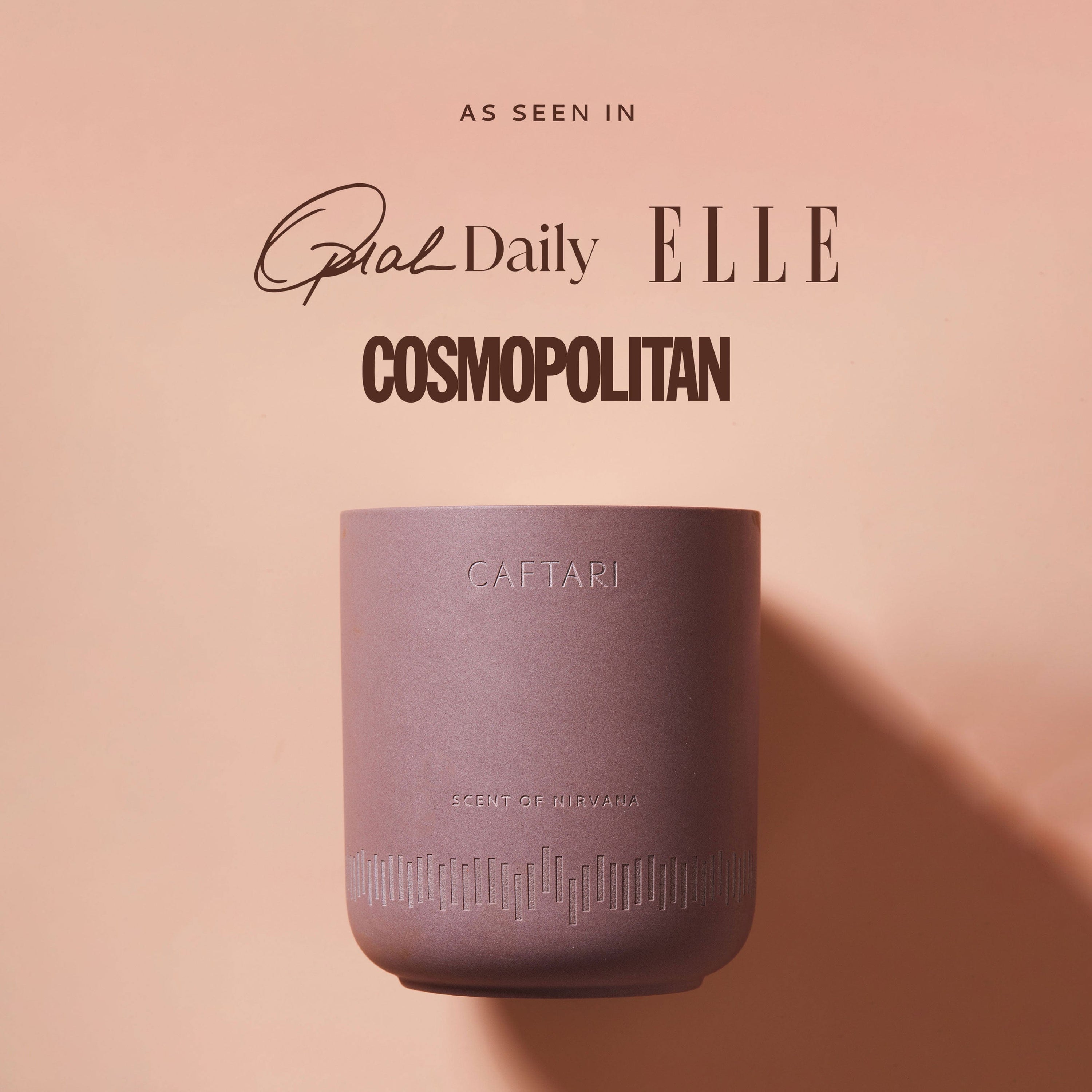 Caftari Candle Scent of Nirvana (Meditation Candle)