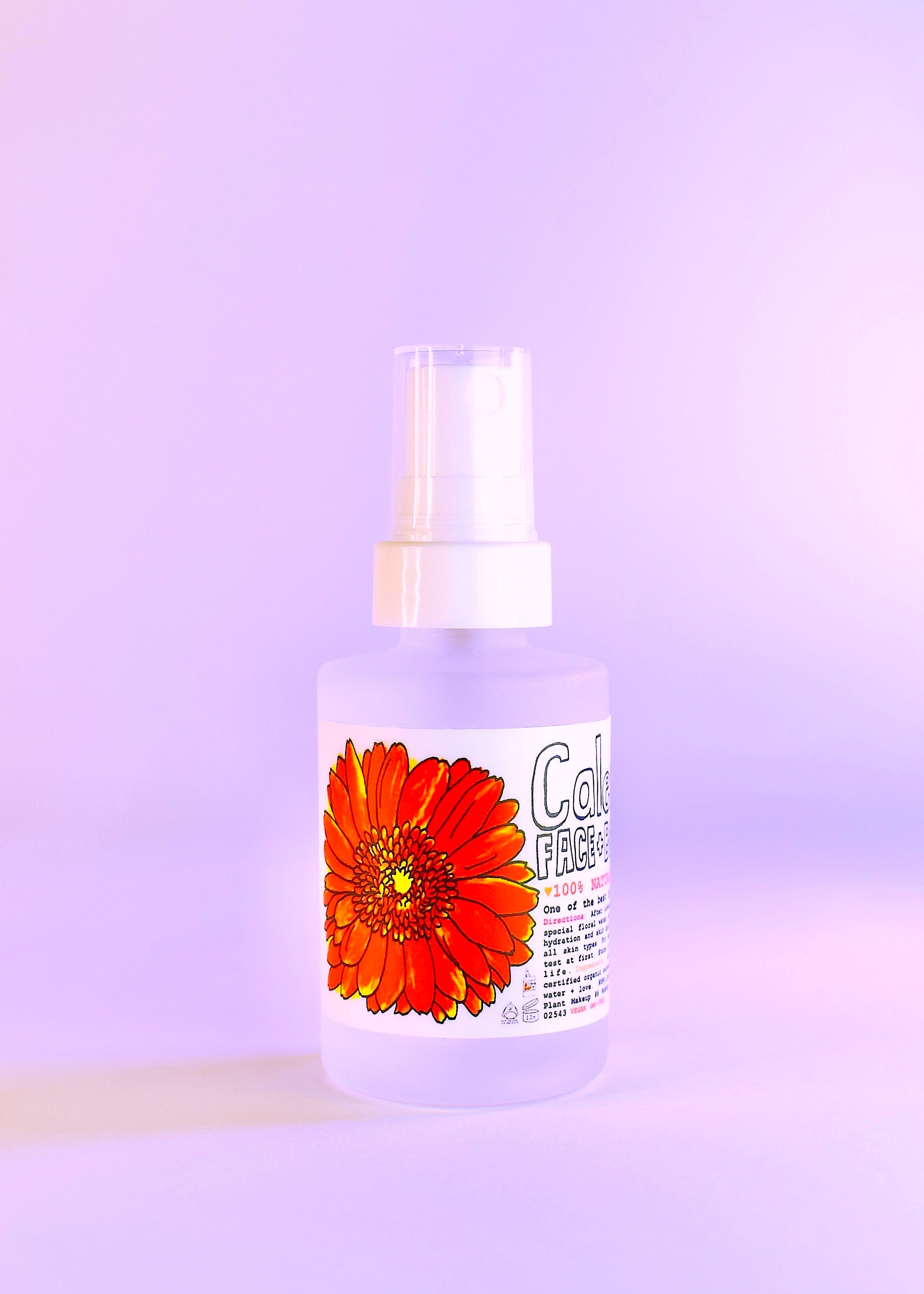 plant makeup Calendula Face + Body Mist