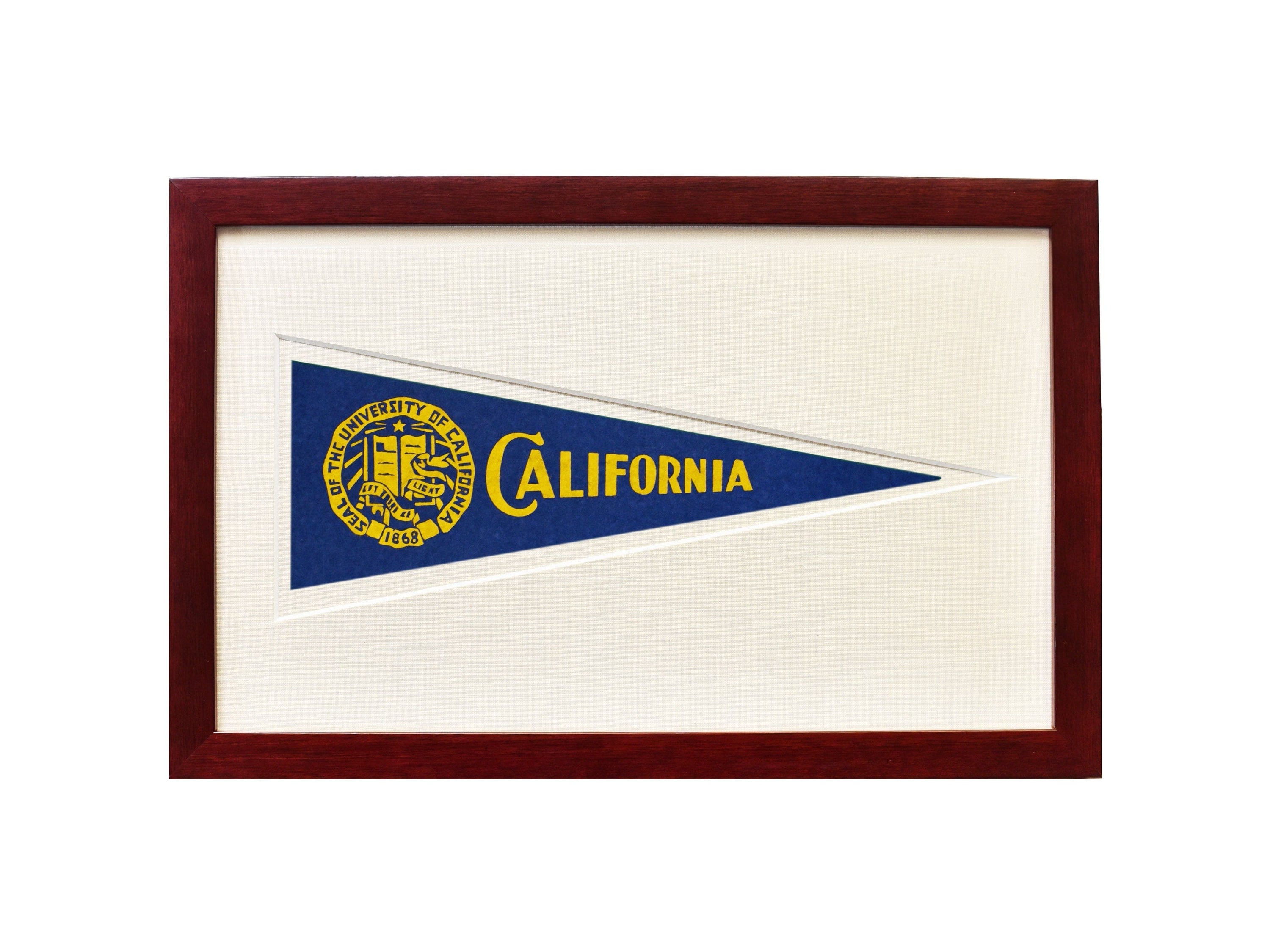 Americana Memories Vintage University of California Hormel Pennant