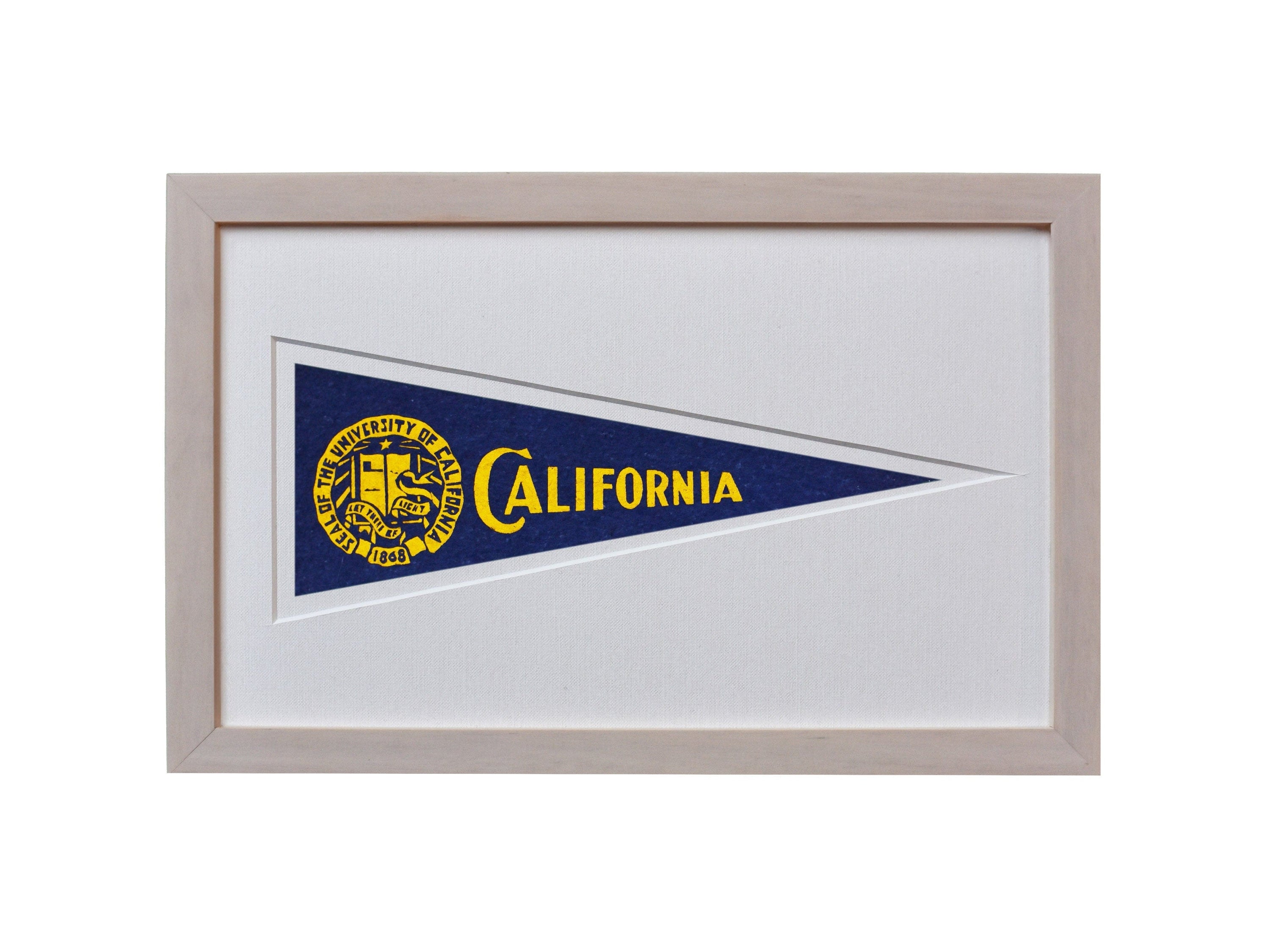 Americana Memories Vintage University of California Hormel Pennant