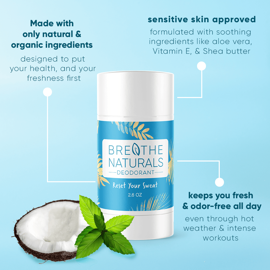 Breathe Naturals Deodorant Deodorant The Dude Pit Pack