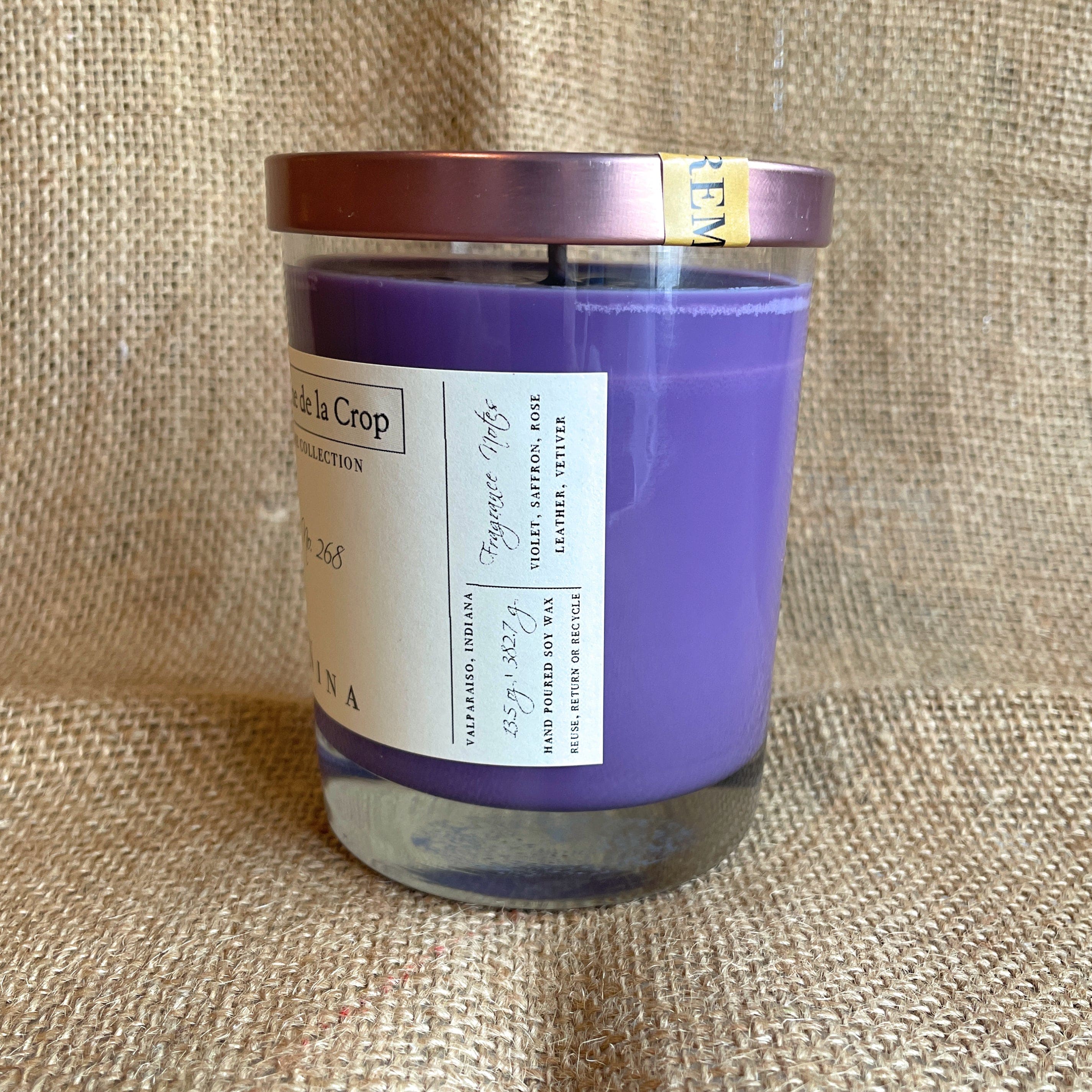 Creme de la Crop Soy Candle - Nina