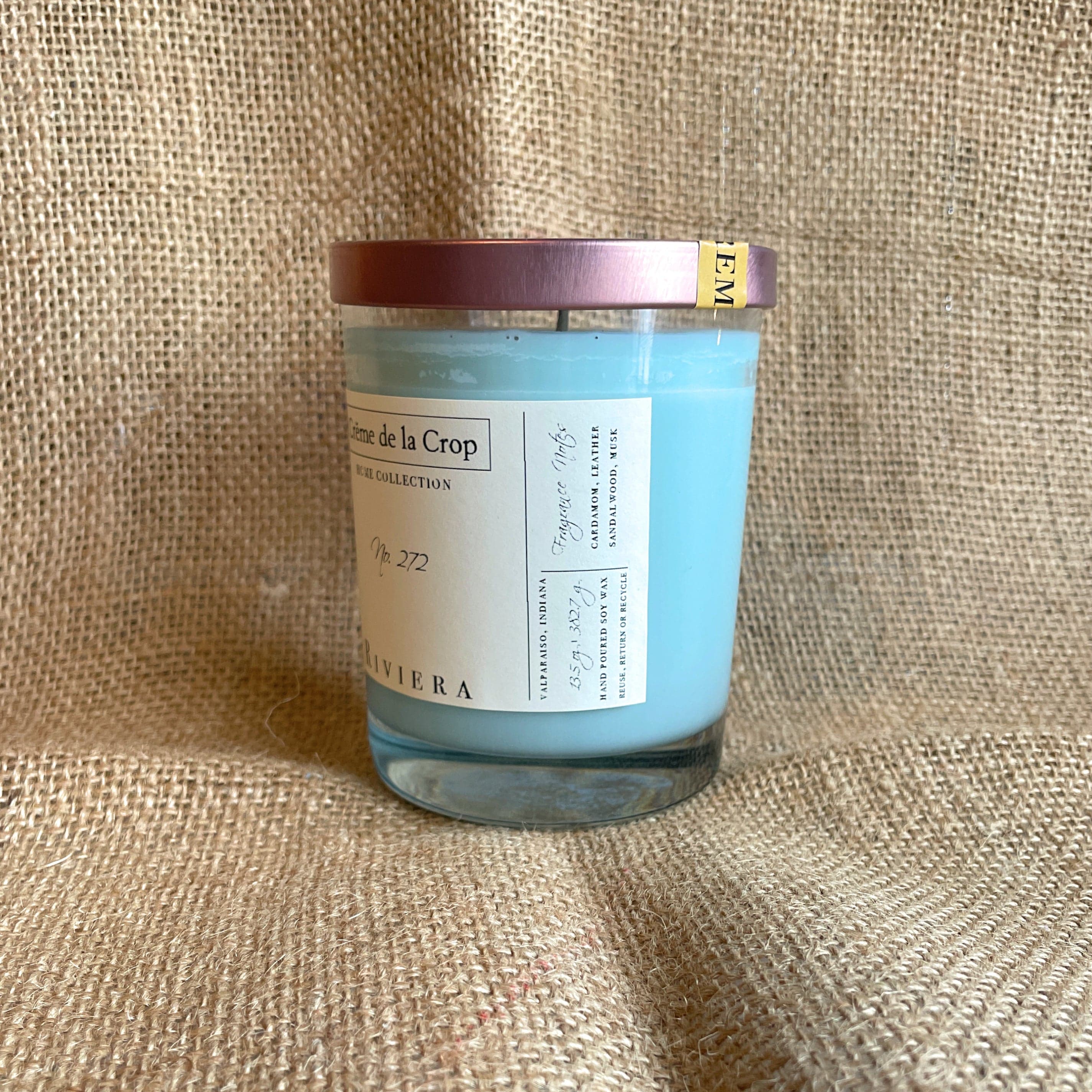 Creme de la Crop Soy Candle - Riviera