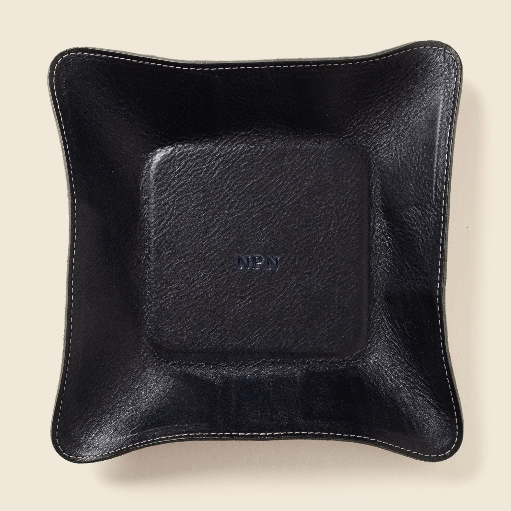 CASUPO Small Leather Goods Yes please! (+$10) Travel valet tray - Black