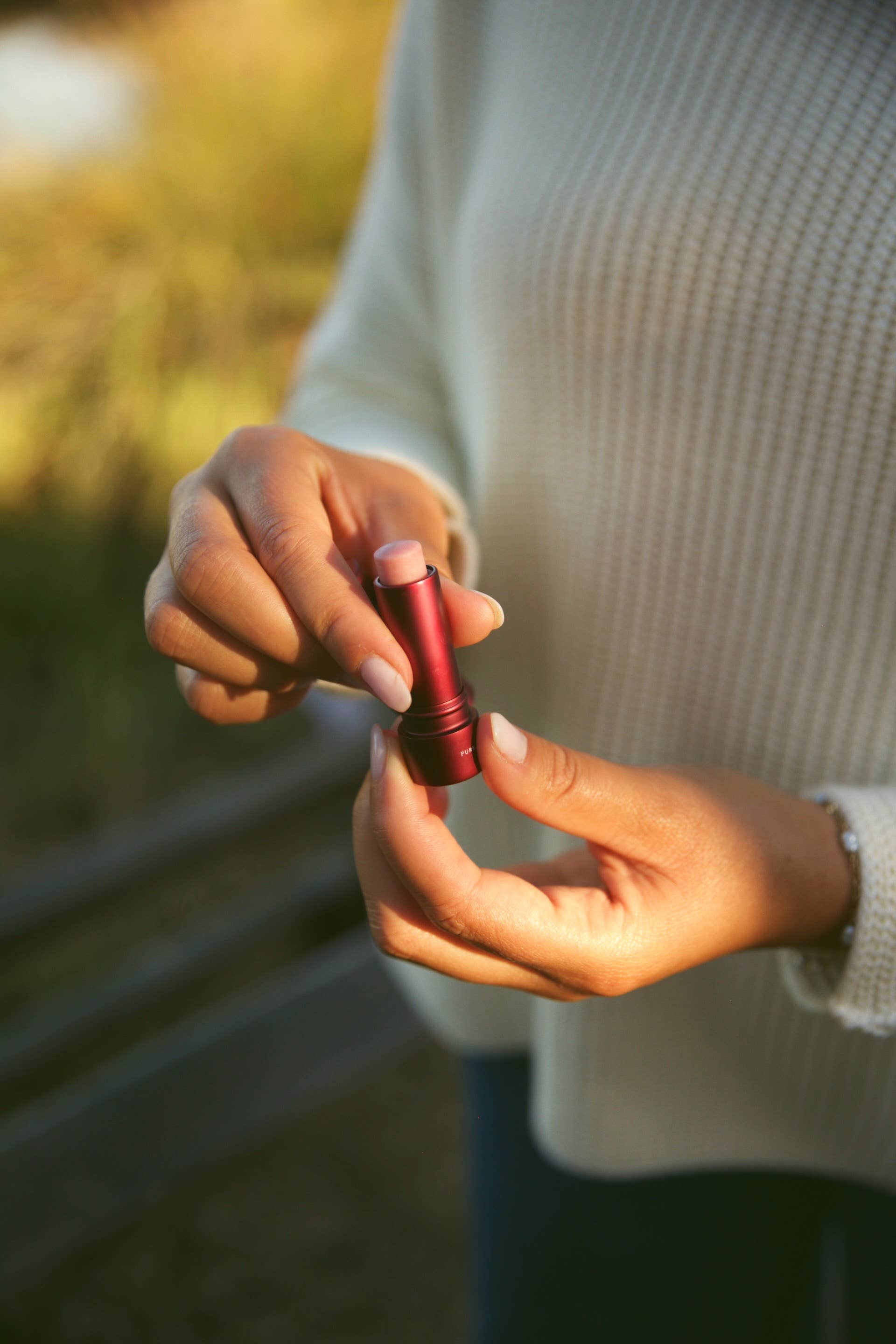 My Neighbor’s lip balm Rose Tallow Lip Balm (tinted)