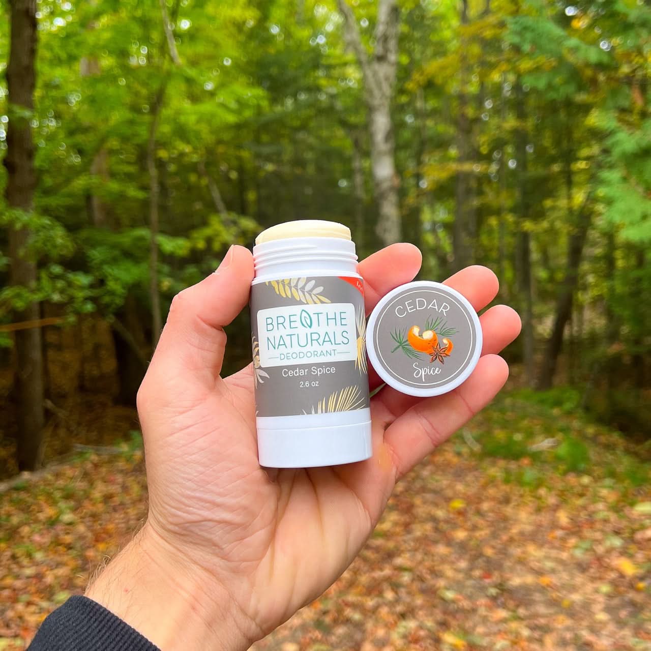 Breathe Naturals Deodorant Deodorant Cedar Spice Deodorant