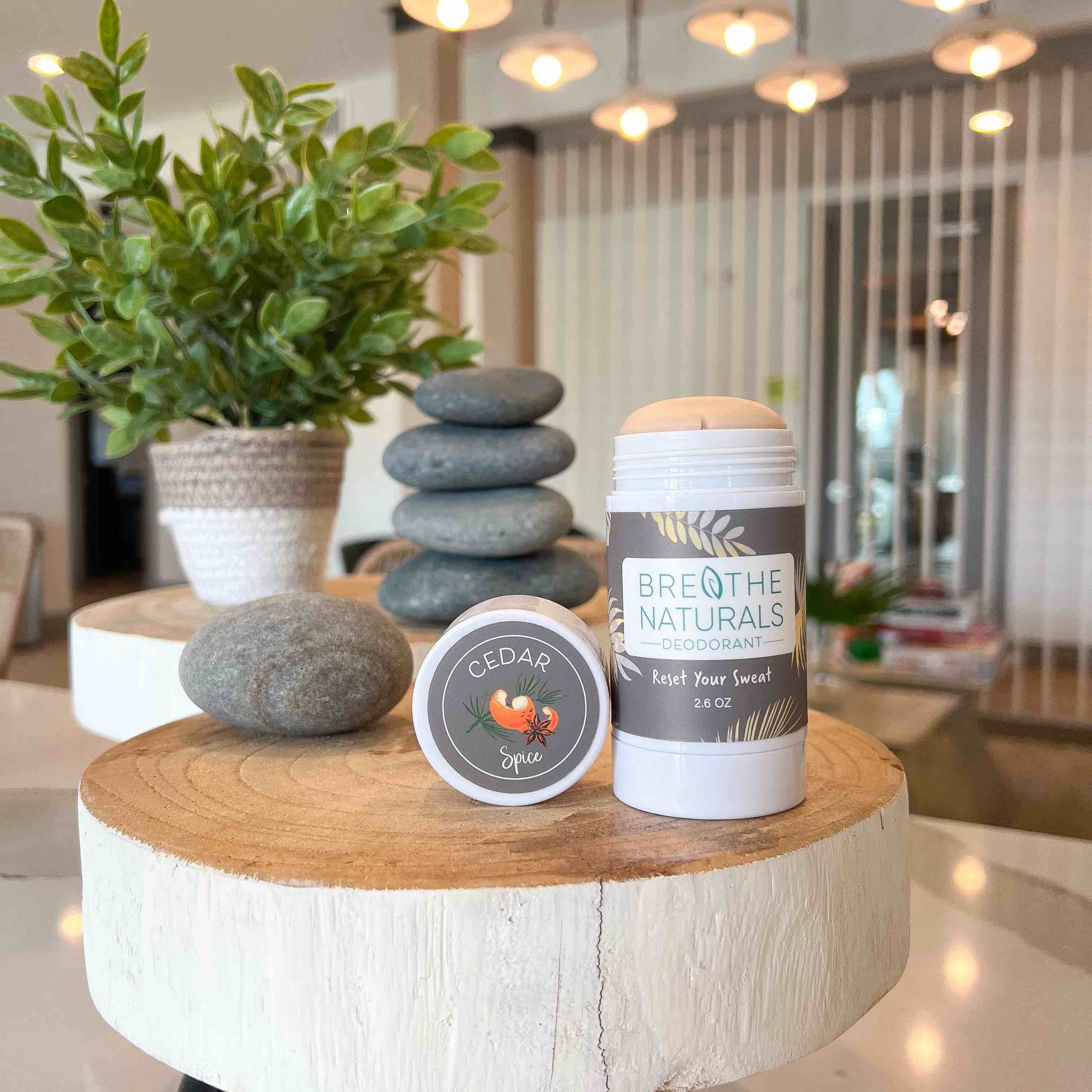 Breathe Naturals Deodorant Deodorant Cedar Spice Deodorant