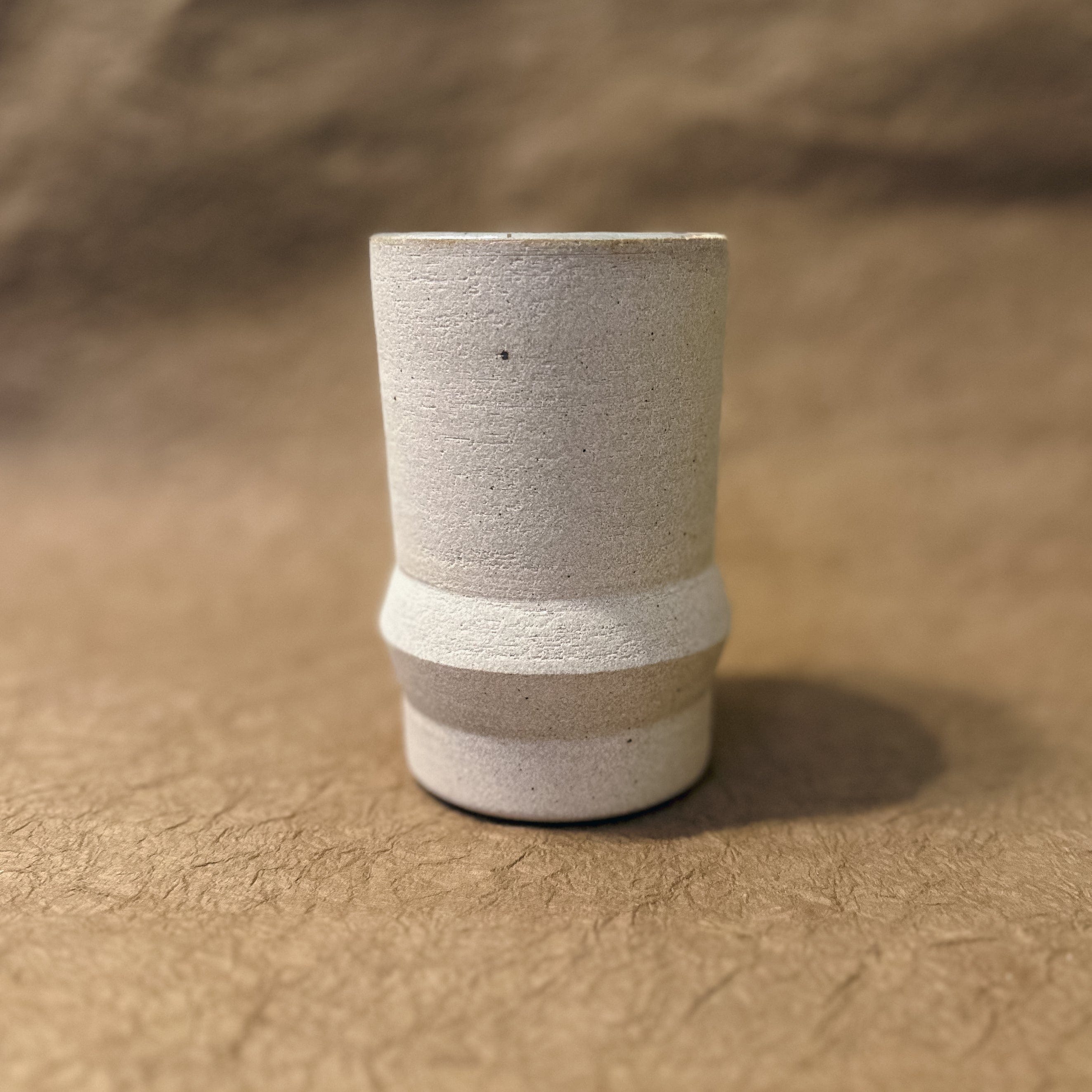 Olivia Snow Ceramics Tumbler low angle Saturn Ceramic Tumblers in White and Celadon