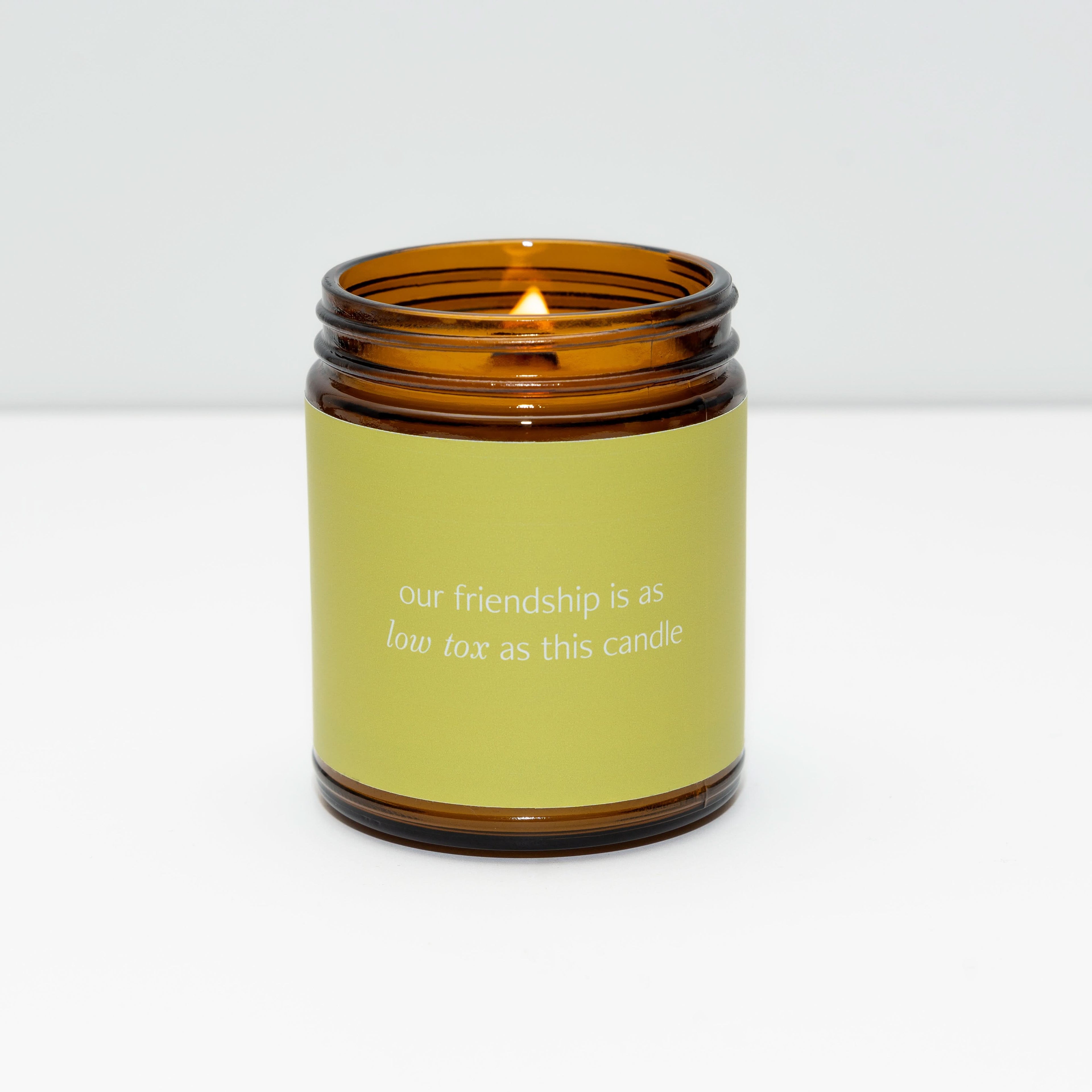 Low Tox Friendship Jar Candle - My American Goods