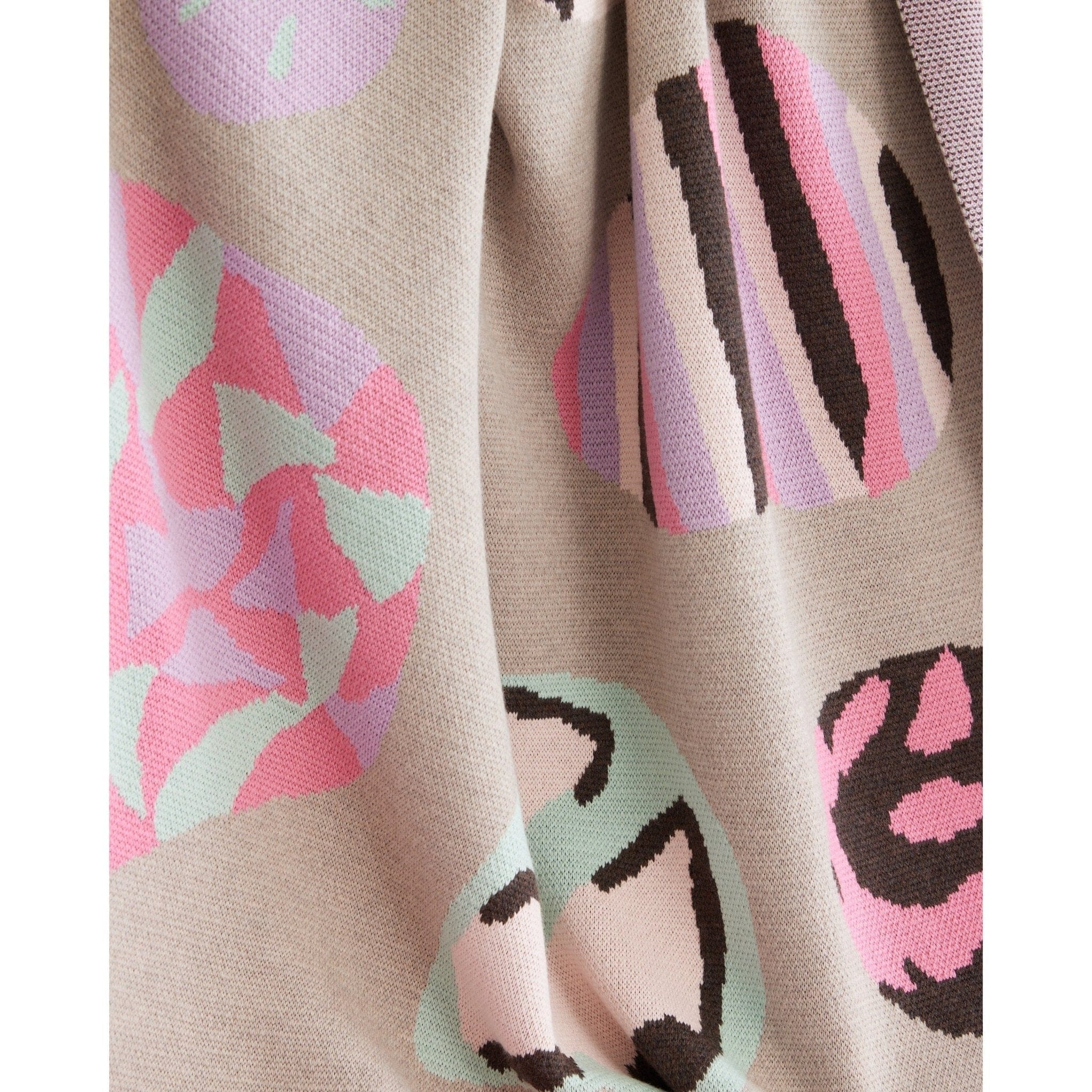 Biquette Throw Blanket Ceramicism Throw Blanket