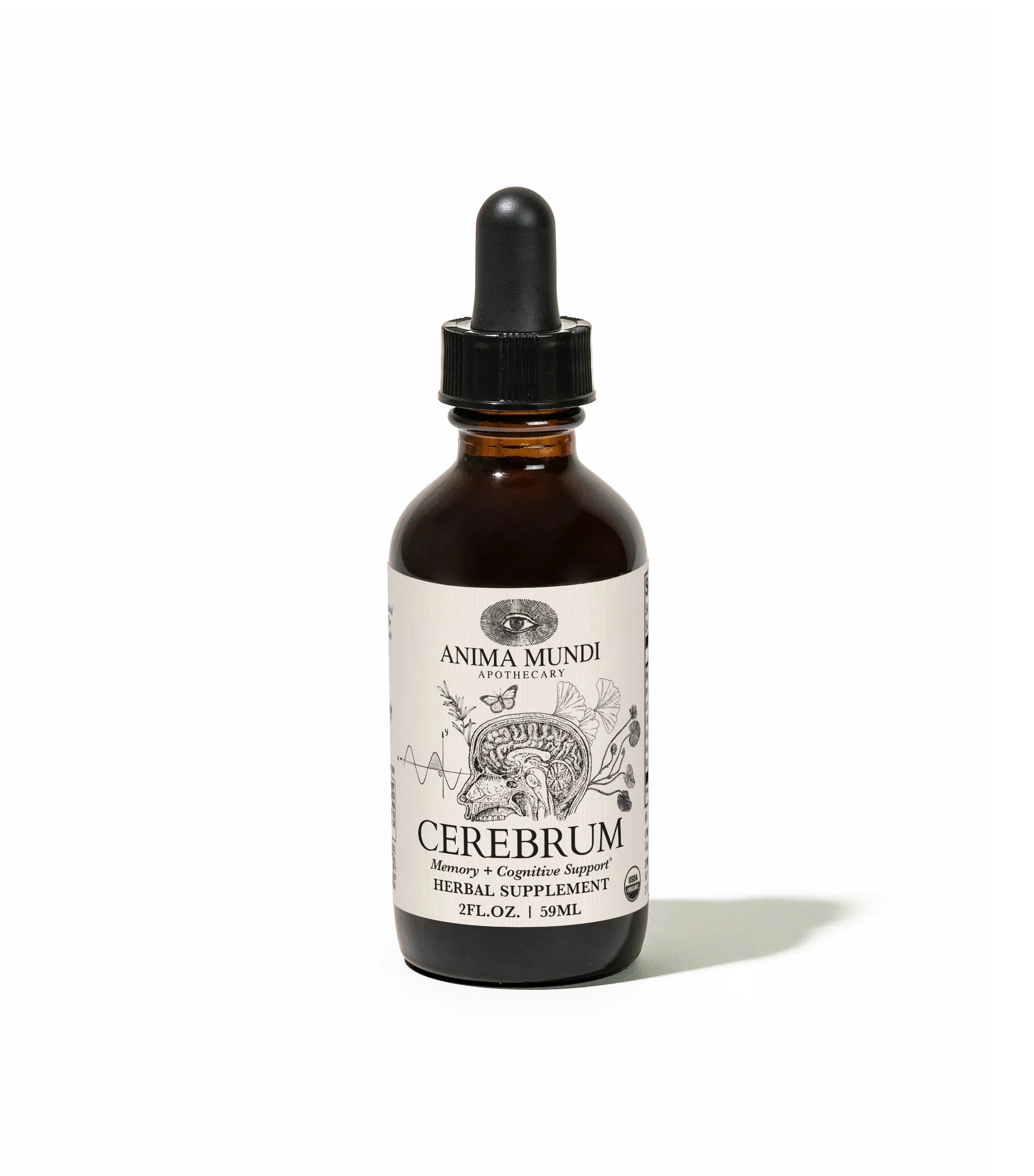 Anima Mundi Herbal supplements CEREBRUM Tonic | Nootropic + Cognitive Support*