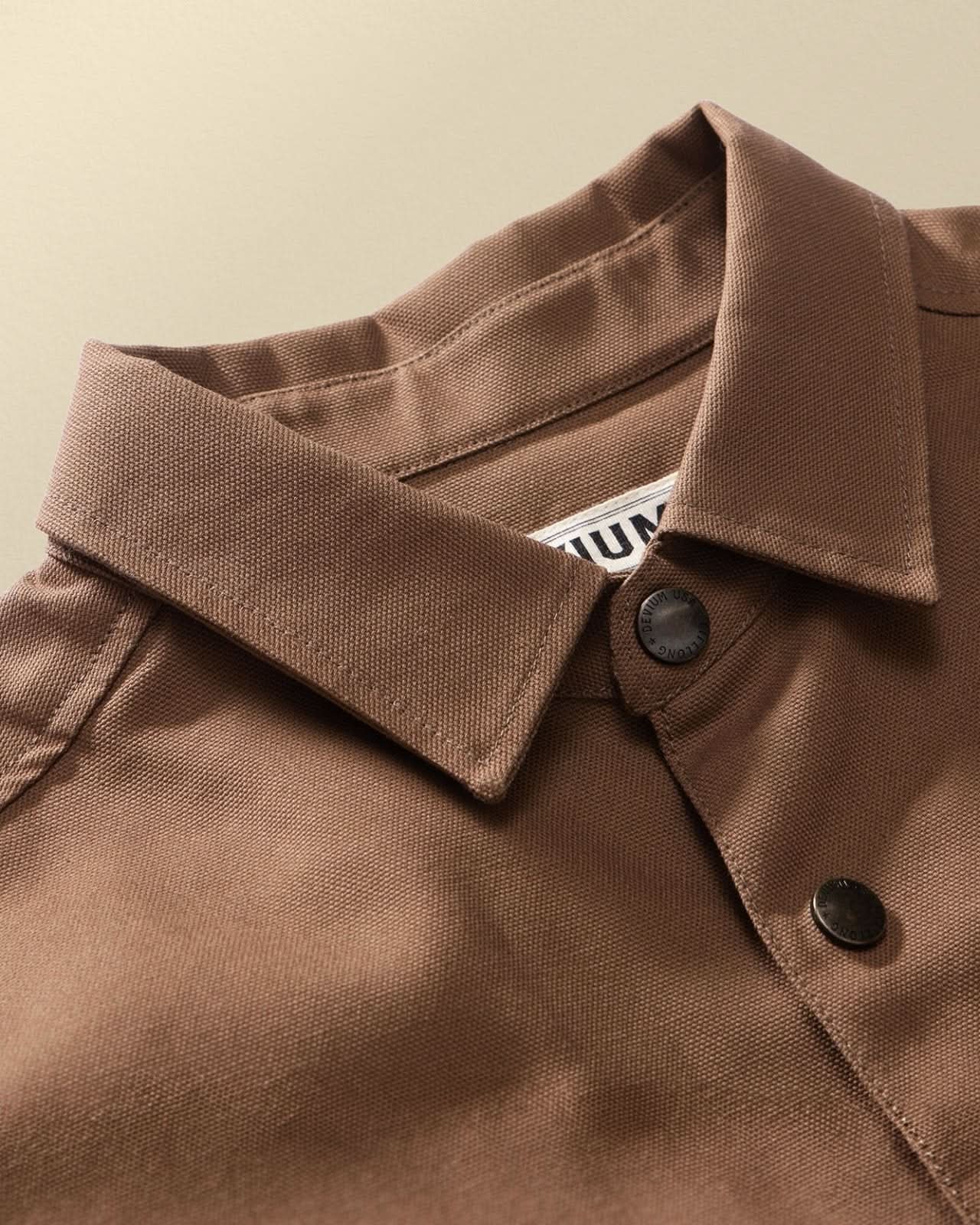 Chapman Canvas Shirt Jacket - My American Goods