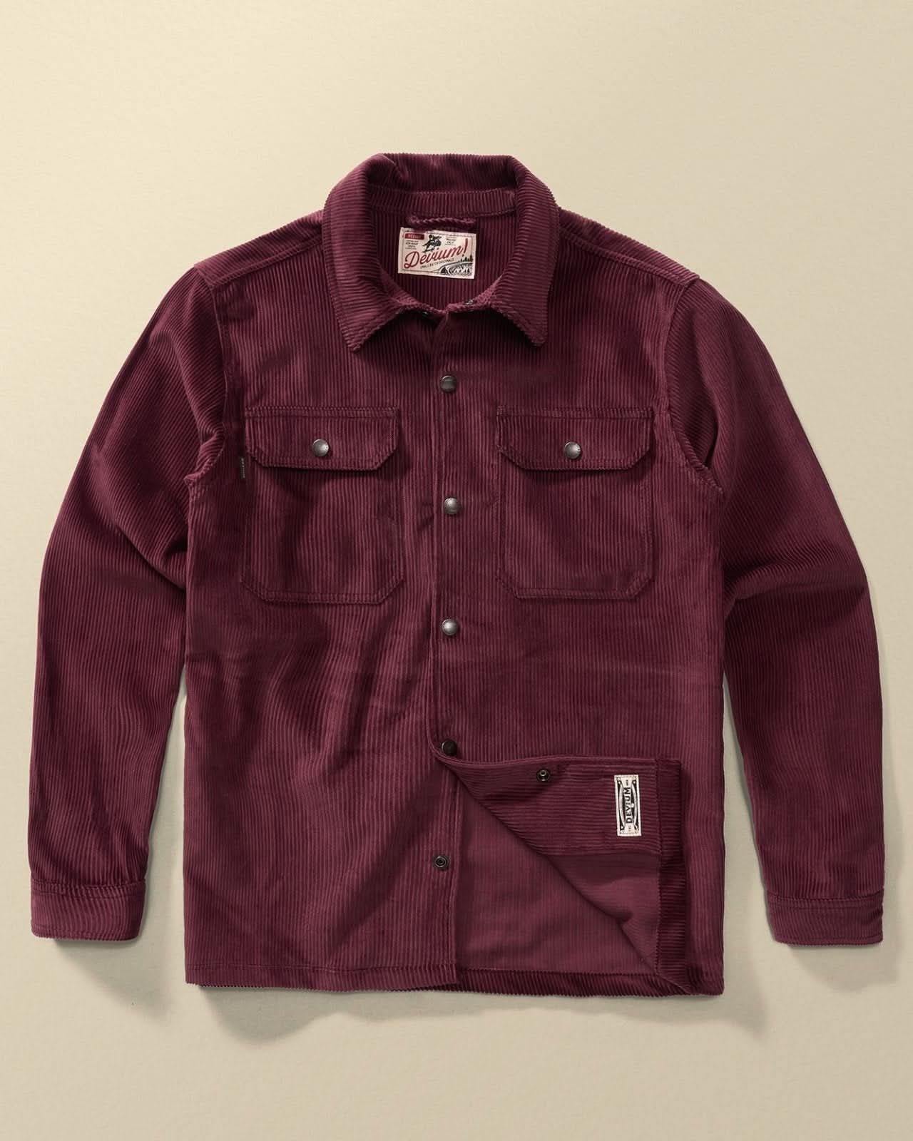 Devium Jacket Sangria / S Chapman Limited Edition Corduroy Jacket
