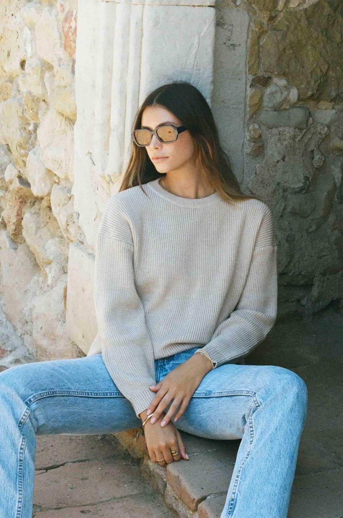 MERRITT CHARLES Sweaters Charles Sweater - Tan