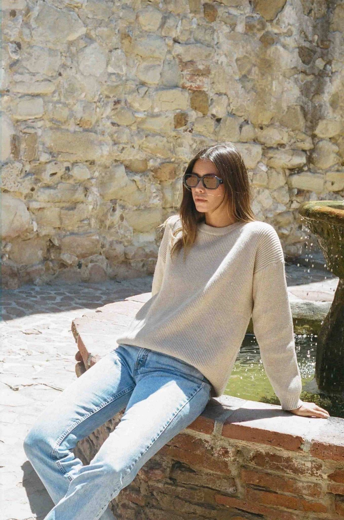 MERRITT CHARLES Sweaters Charles Sweater - Tan