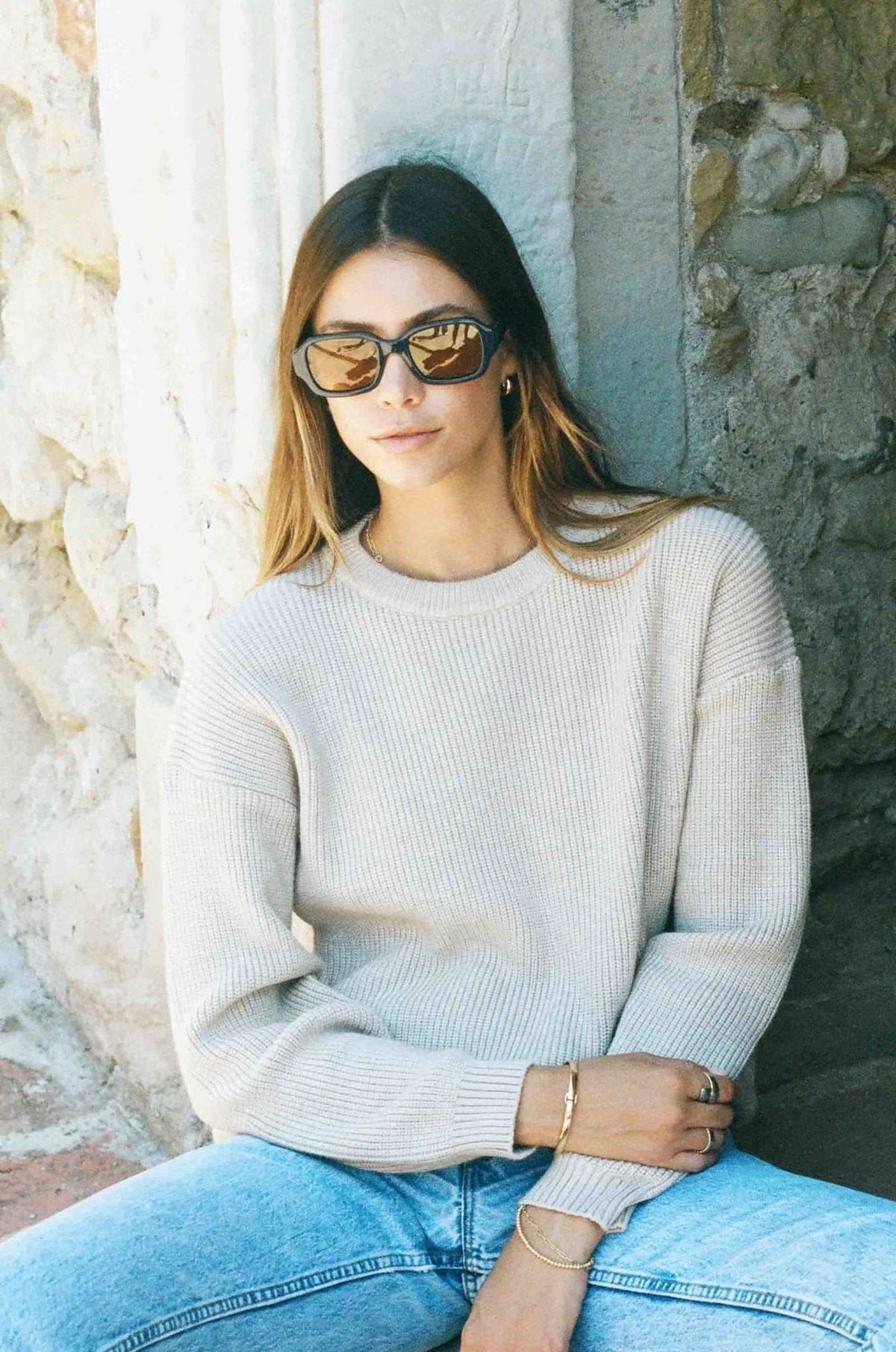 MERRITT CHARLES Sweaters Charles Sweater - Tan