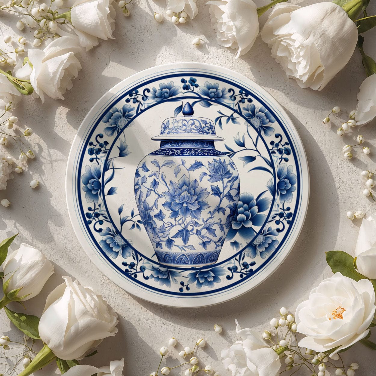 Gia Roma Coaster Chinoiserie Coasters