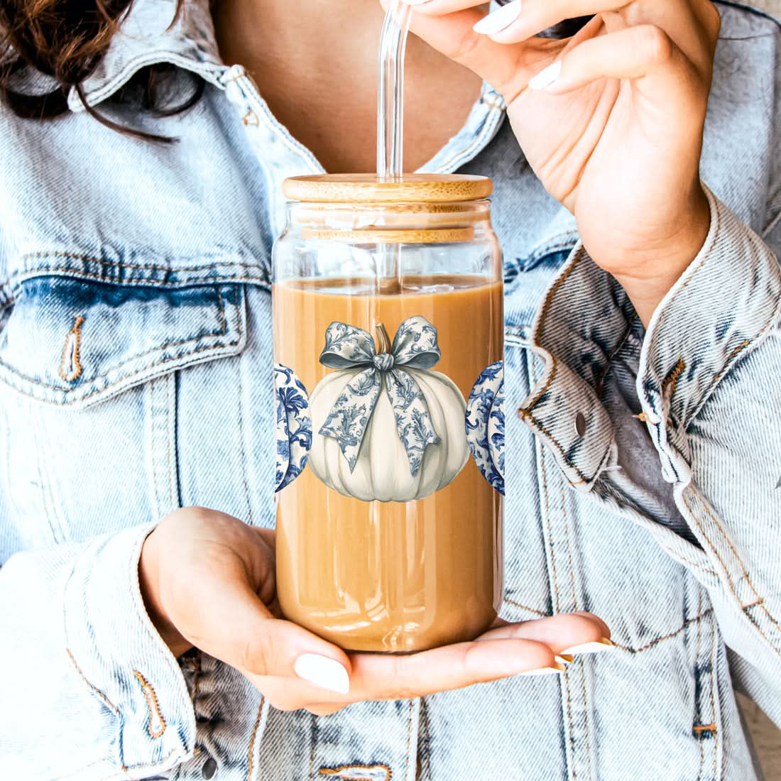 Chinoiserie Pumpkin 20oz - My American Goods