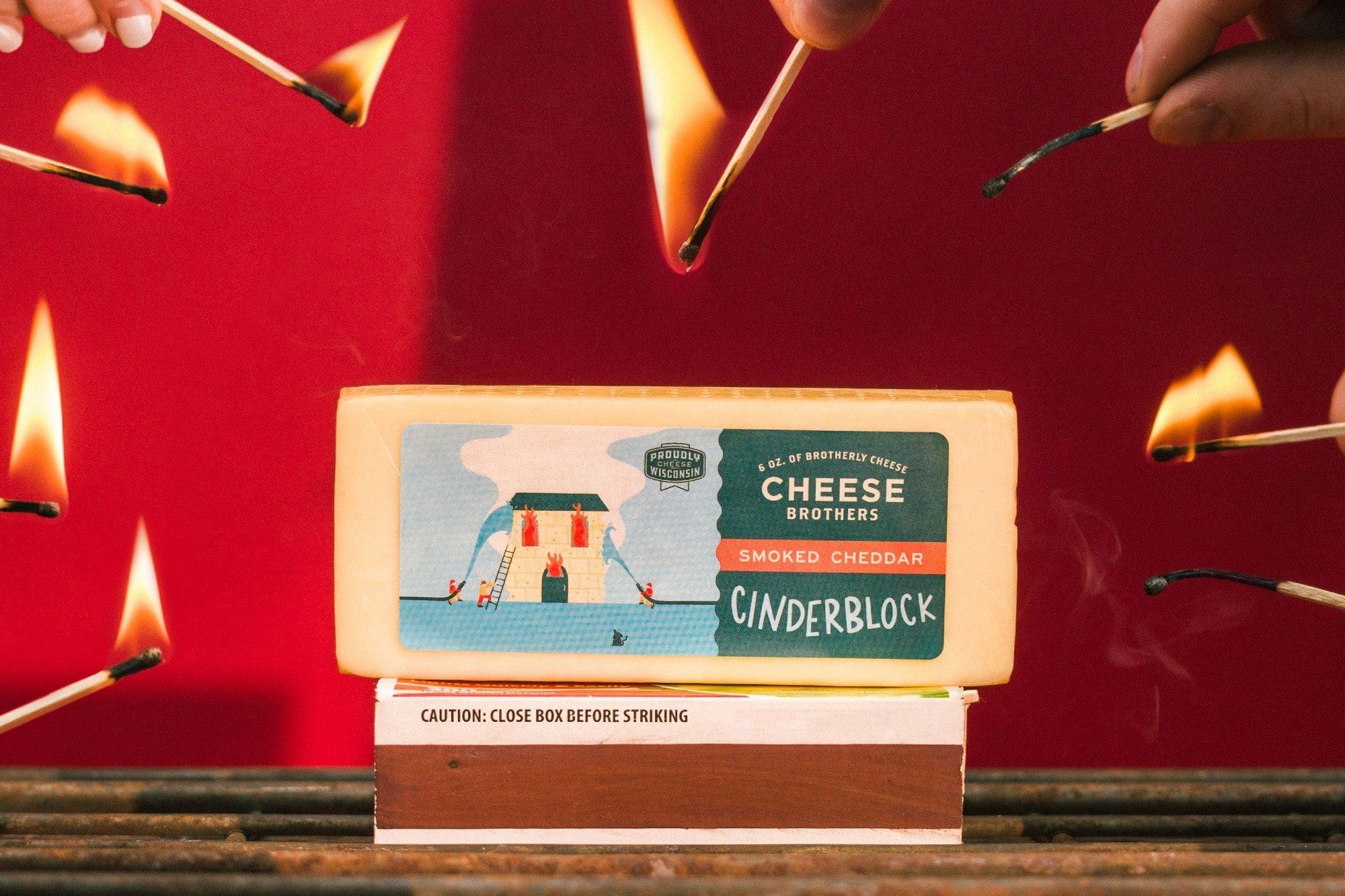 Cheese Brothers, Inc. Cheddar Cheese Smoked Cheddar
