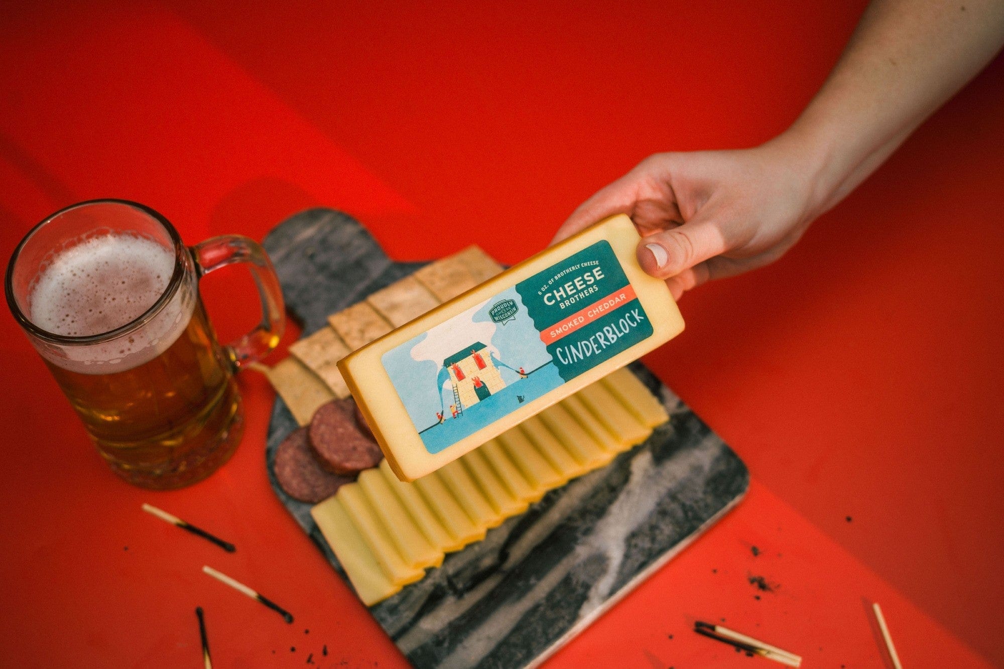 Cheese Brothers, Inc. Cheddar Cheese Smoked Cheddar