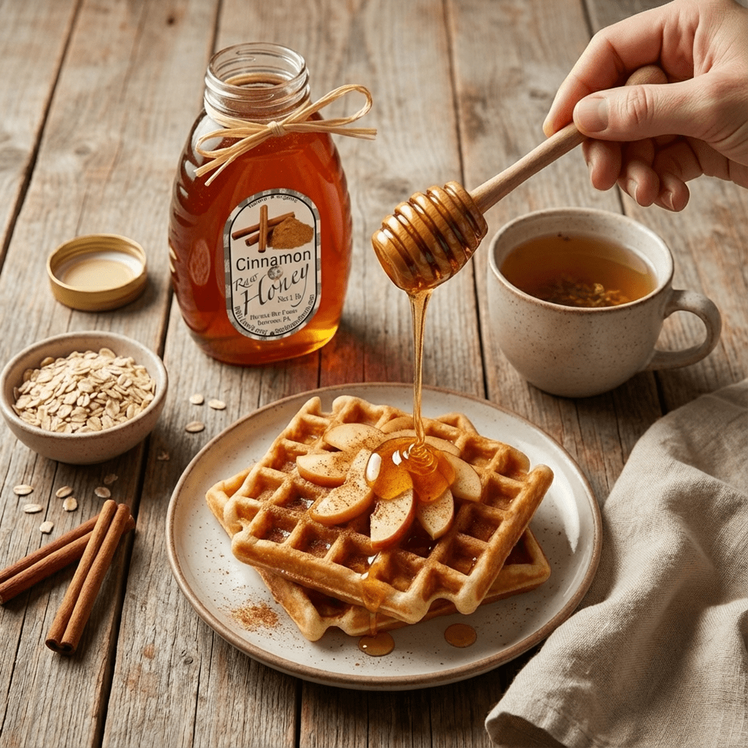 Huckle Bee Farms LLC Honey A Fall Favorite Cinnamon Infused Honey