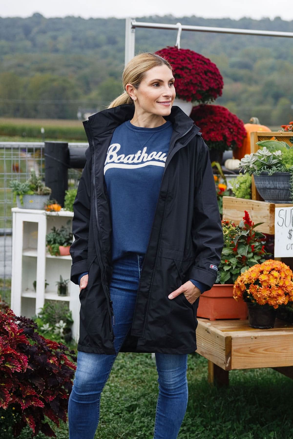 Boathouse unisex crew neck sweatshirt Classic Felt Boathouse Unisex Sweatshirt