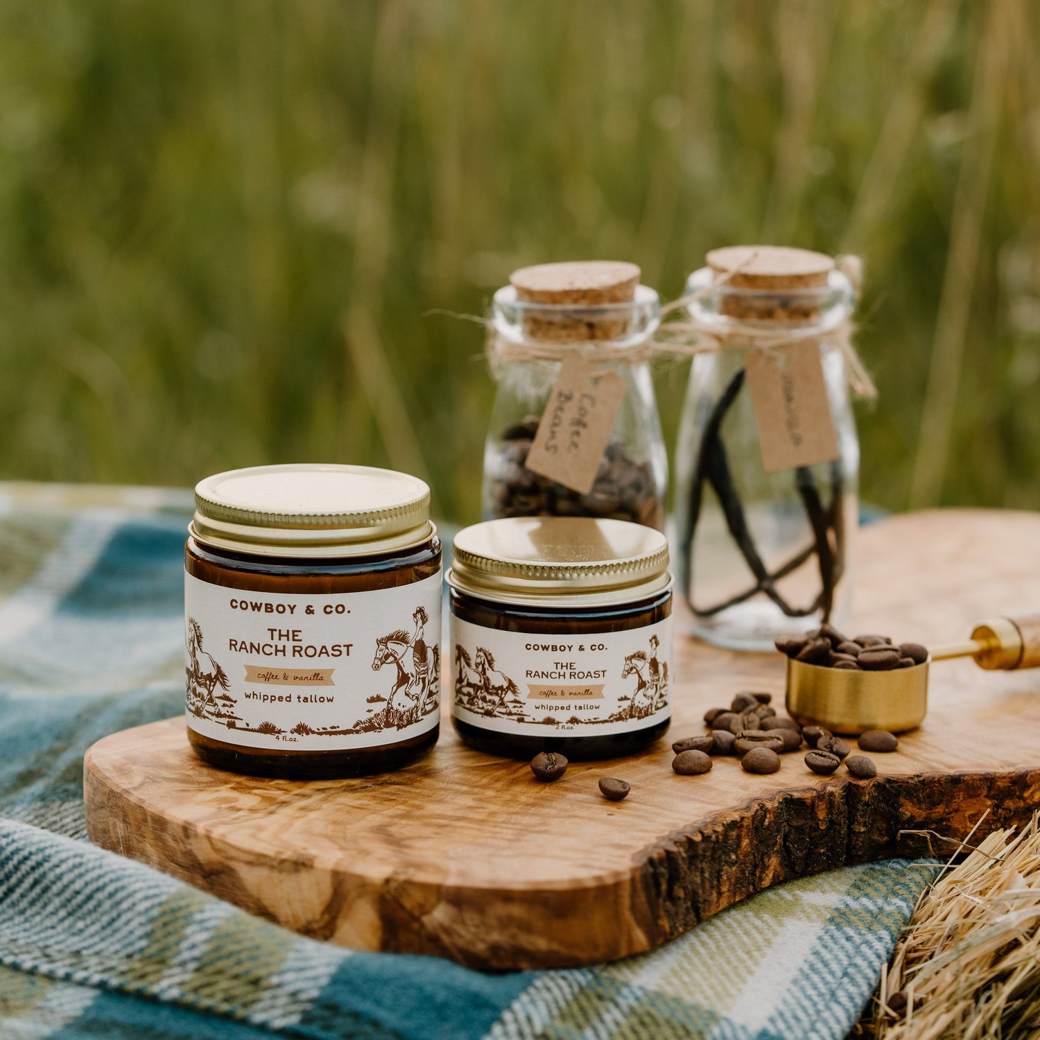 The Ranch Roast - Coffee & Vanilla Infused Organic Whipped Tallow Moisturizer - My American Goods