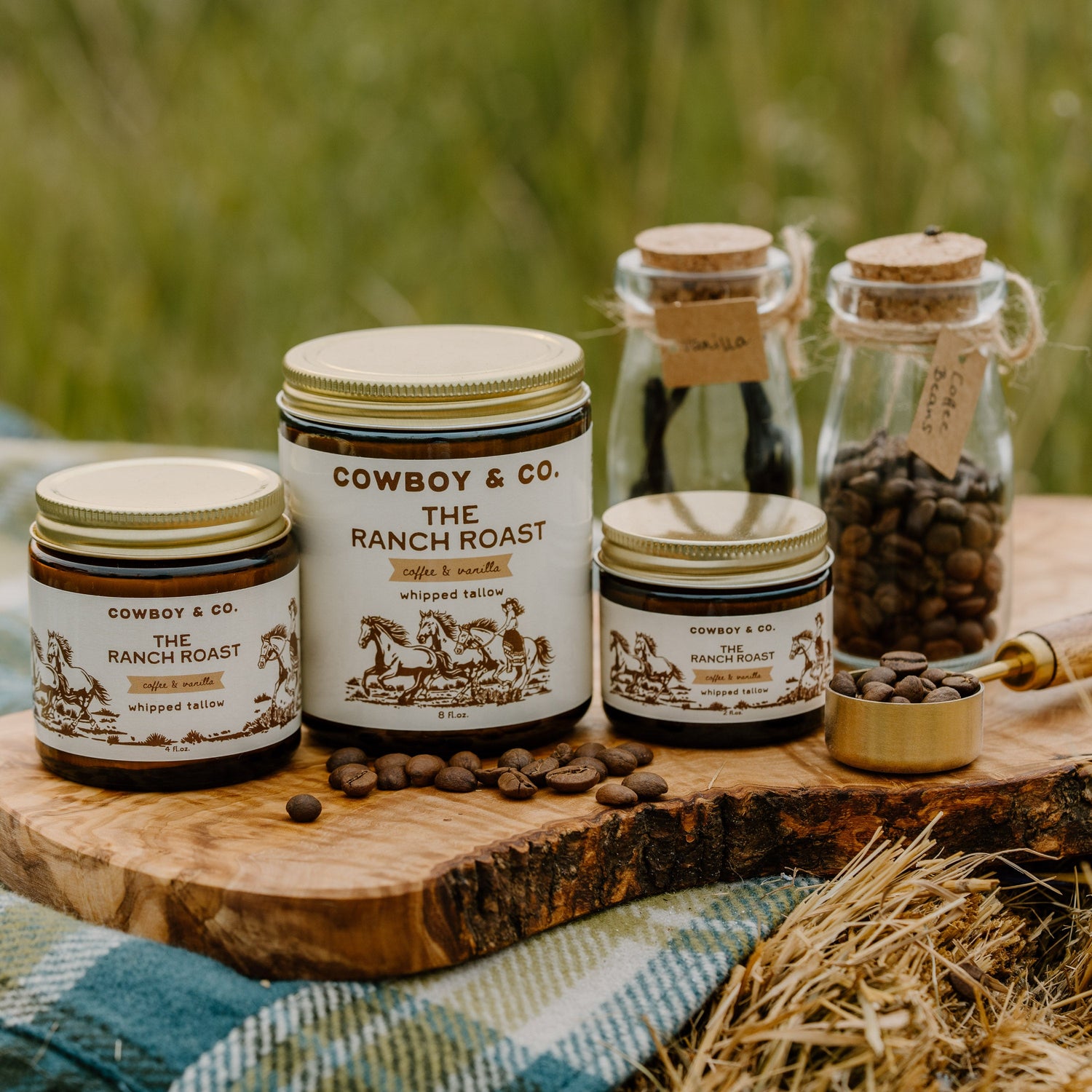 The Ranch Roast - Coffee & Vanilla Infused Organic Whipped Tallow Moisturizer - My American Goods