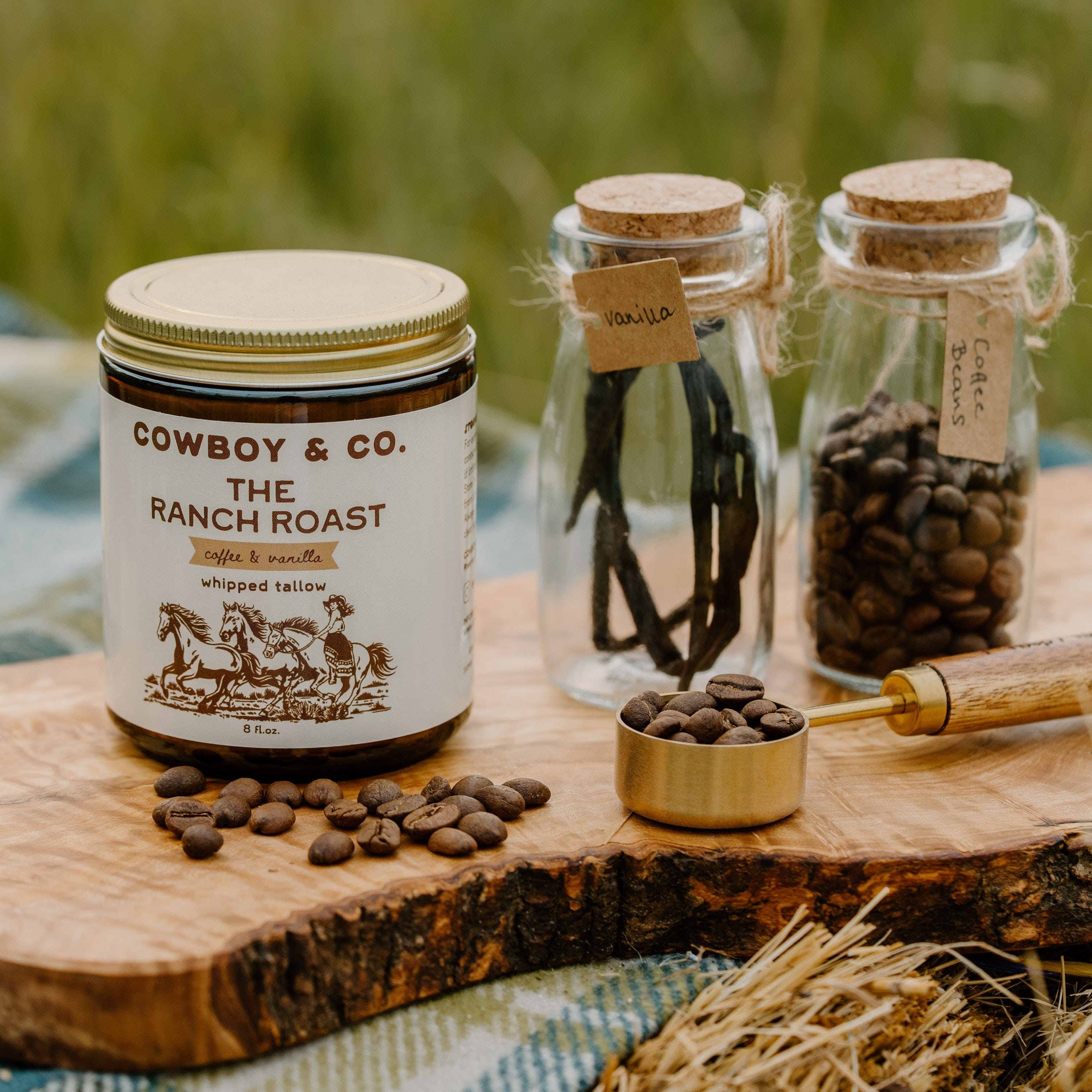 The Ranch Roast - Coffee & Vanilla Infused Organic Whipped Tallow Moisturizer - My American Goods