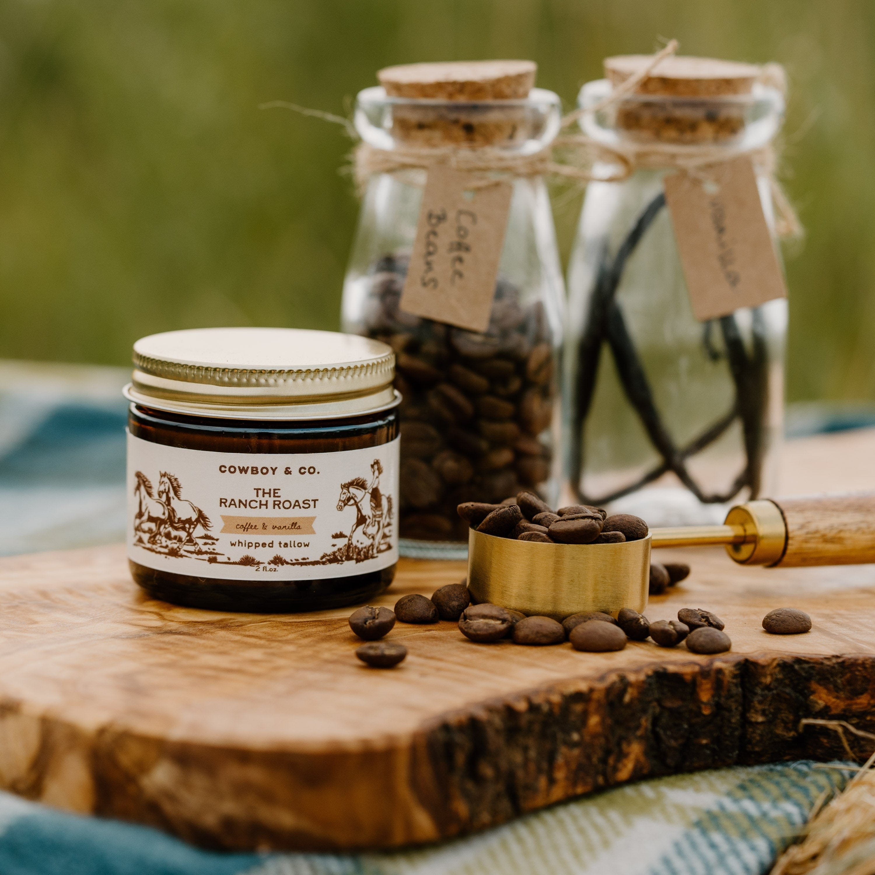 The Ranch Roast - Coffee & Vanilla Infused Organic Whipped Tallow Moisturizer - My American Goods