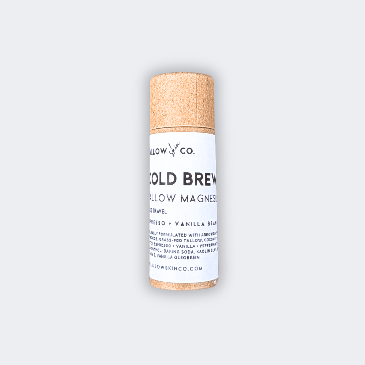 Cold Brew Tallow Magnesium Deodorant