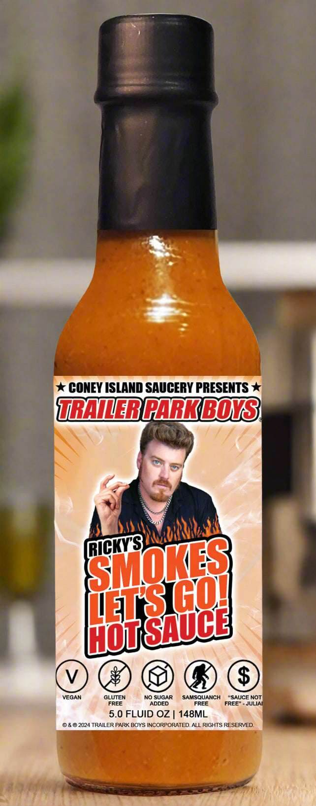 Ricky's Smokes Let's Go Hot Sauce 5oz - My American Goods