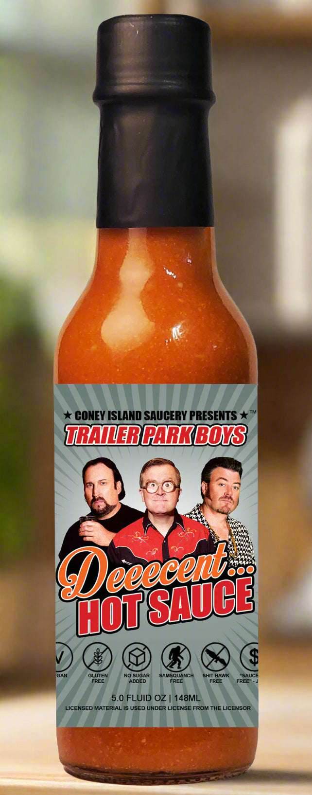 Trailer Park Boys - Deeecent Hot Sauce 5oz - My American Goods