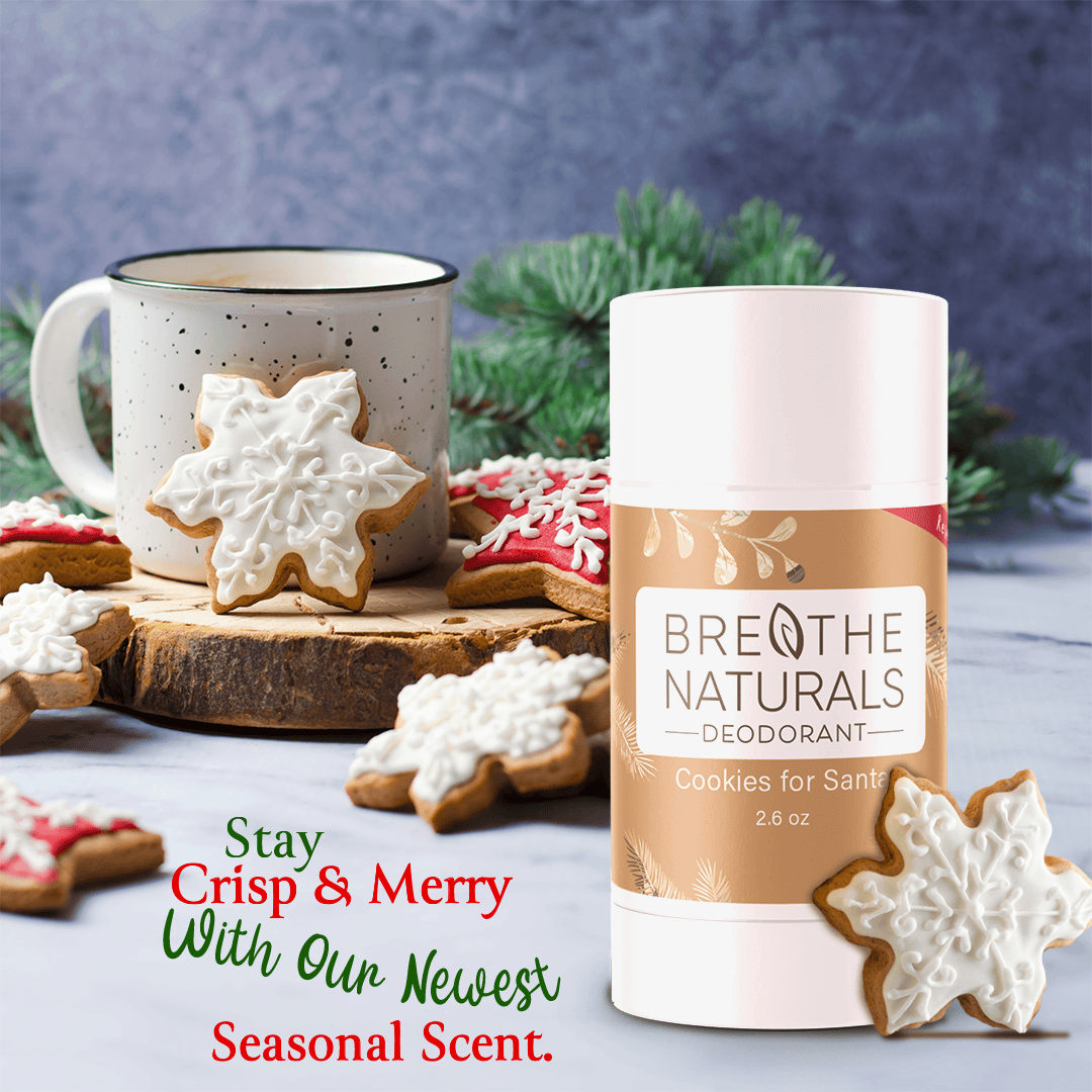 Breathe Naturals Deodorant Cookies For Santa Deodorant
