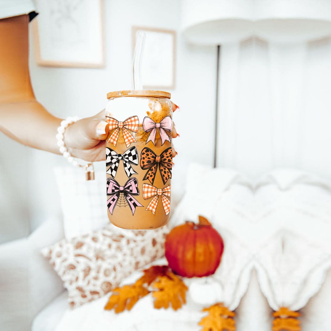 Fall Bows 20oz - My American Goods