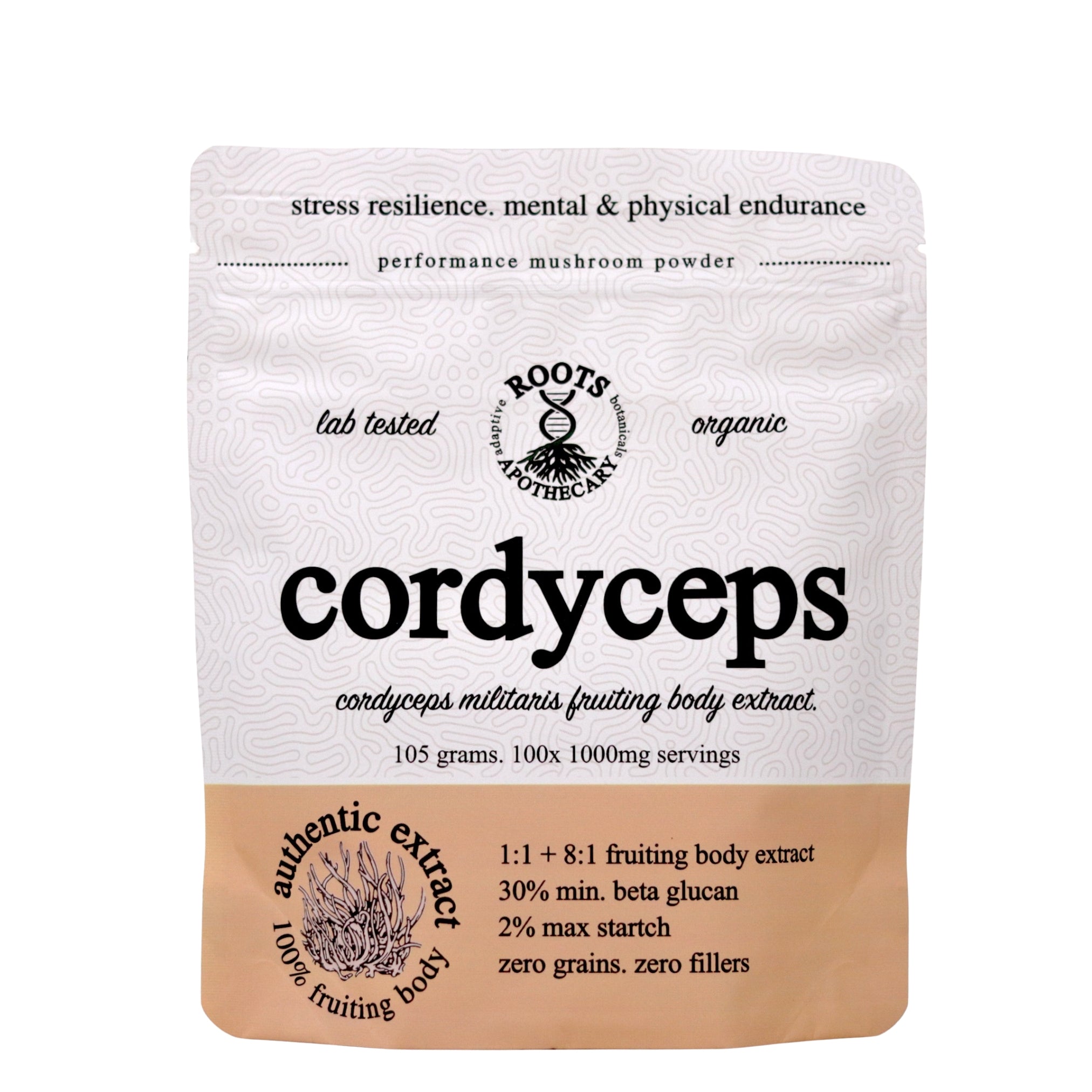 Organic Cordyceps Fruiting Body Mushroom Extract