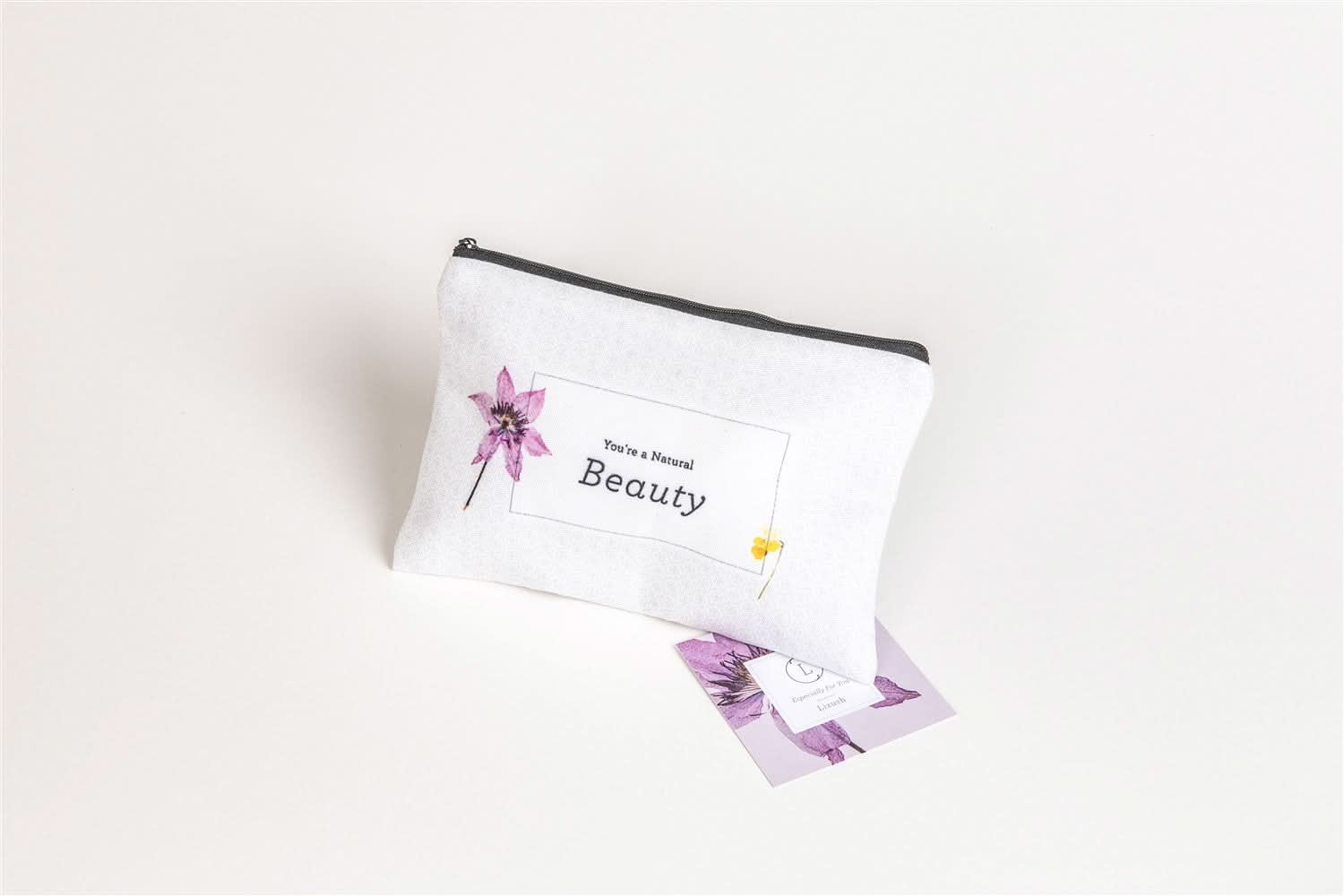Lizush Gift set for new mom Bridal shower gift, Bridesmaids gift box, Natural spa gift set
