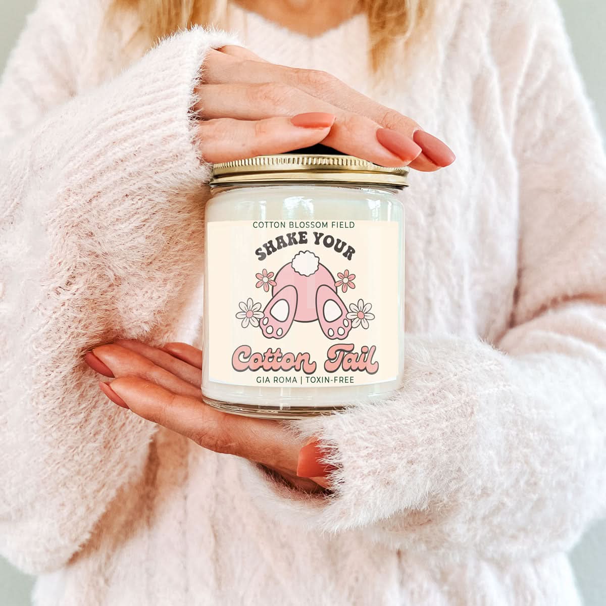Cotton Blossom Retro Candle - My American Goods
