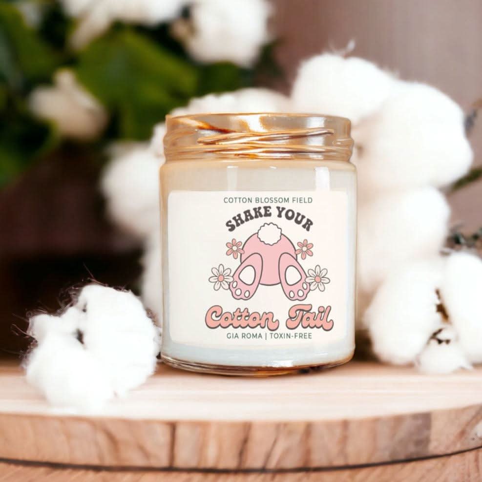 Cotton Blossom Retro Candle - My American Goods