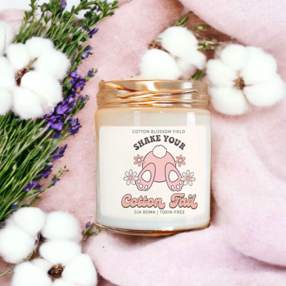 Cotton Blossom Retro Candle - My American Goods