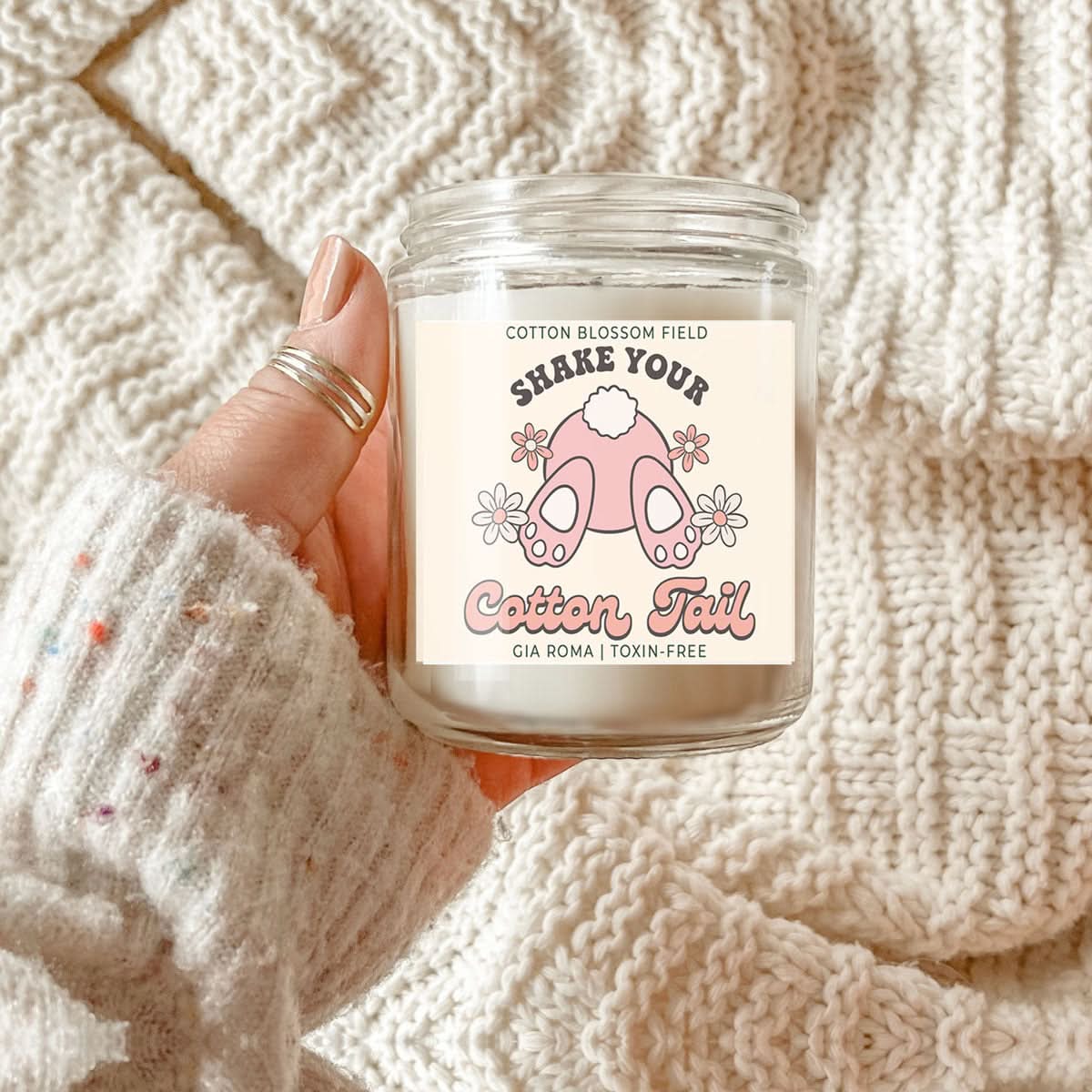Cotton Blossom Retro Candle - My American Goods
