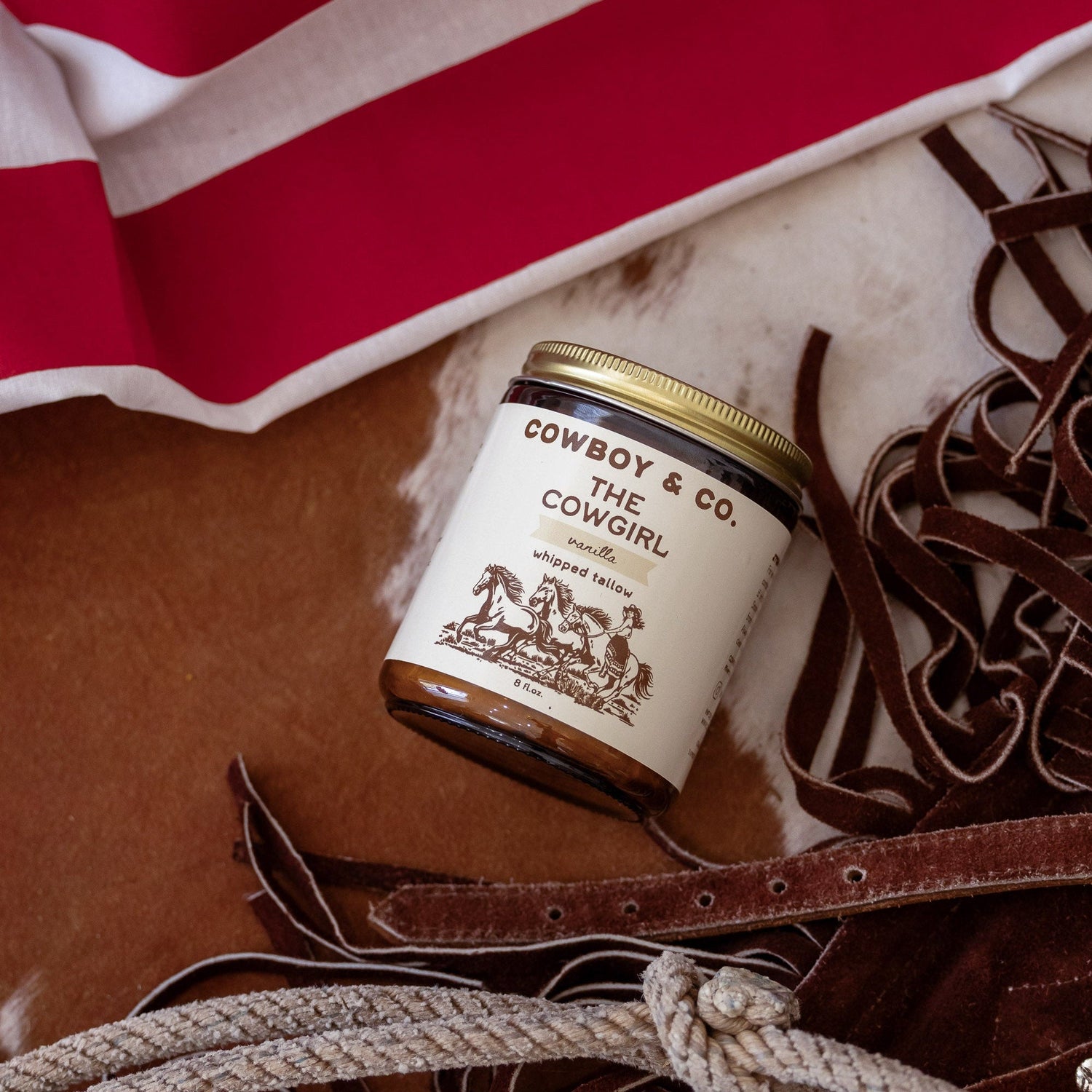 The Cowgirl - Vanilla Infused Organic Whipped Tallow Moisturizer - My American Goods