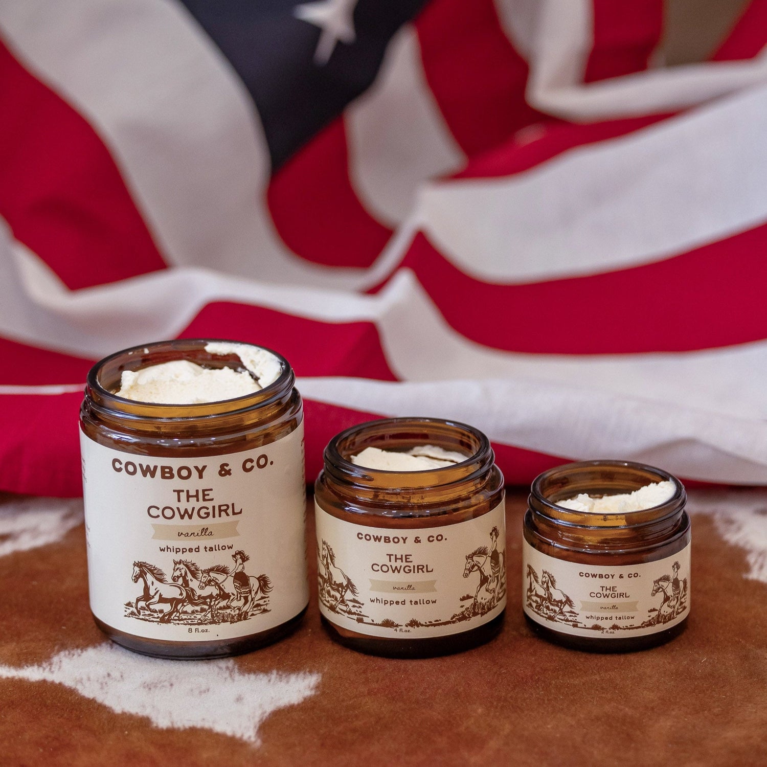 The Cowgirl - Vanilla Infused Organic Whipped Tallow Moisturizer - My American Goods