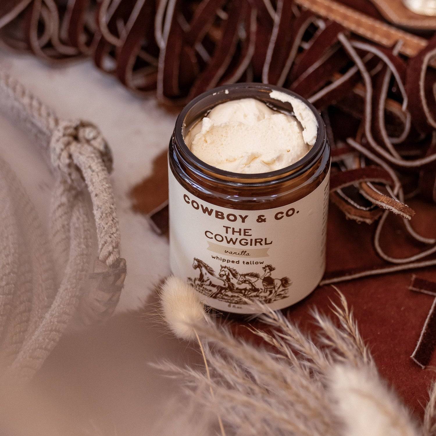 The Cowgirl - Vanilla Infused Organic Whipped Tallow Moisturizer - My American Goods