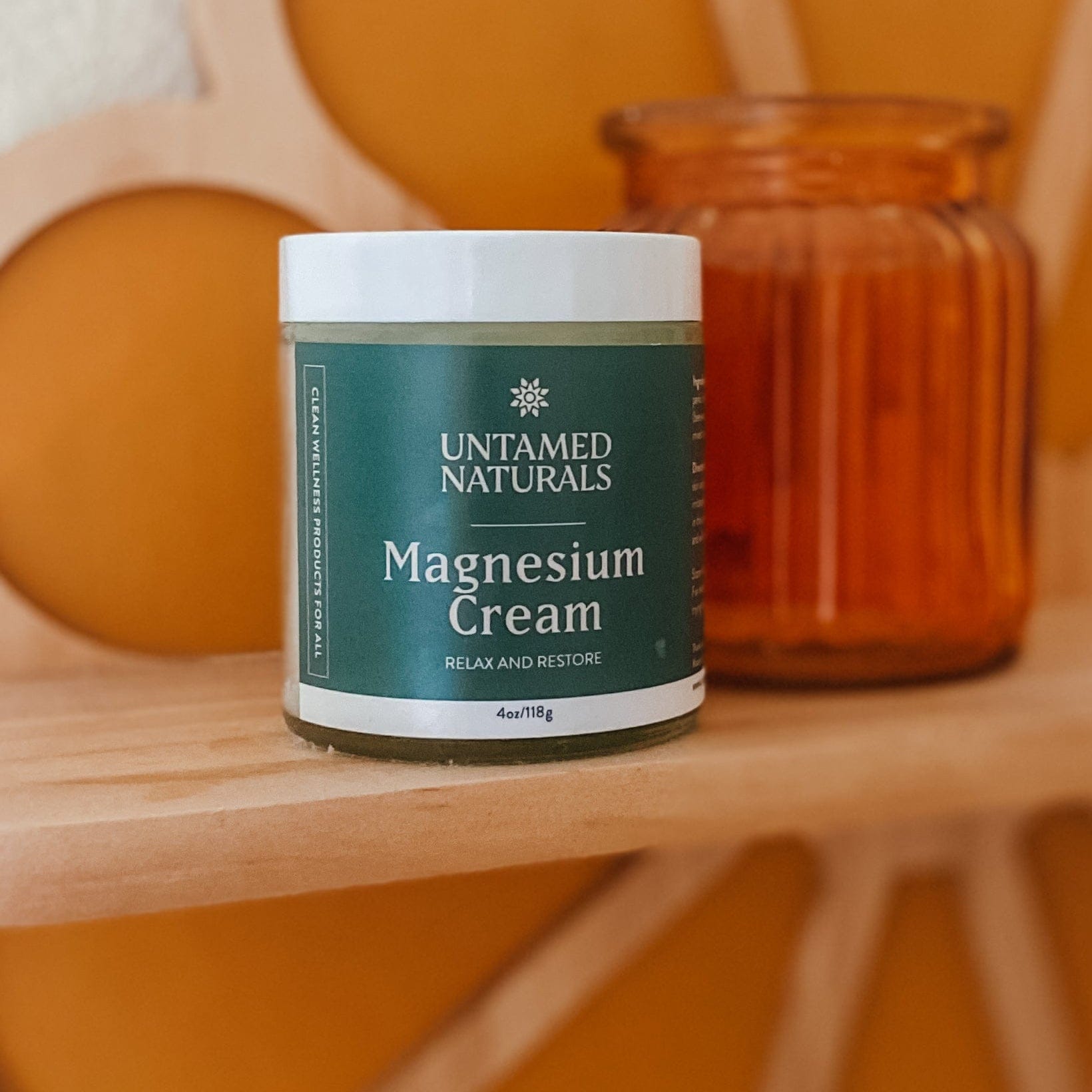 UnTamed Naturals All Products Magnesium Cream with Menthol