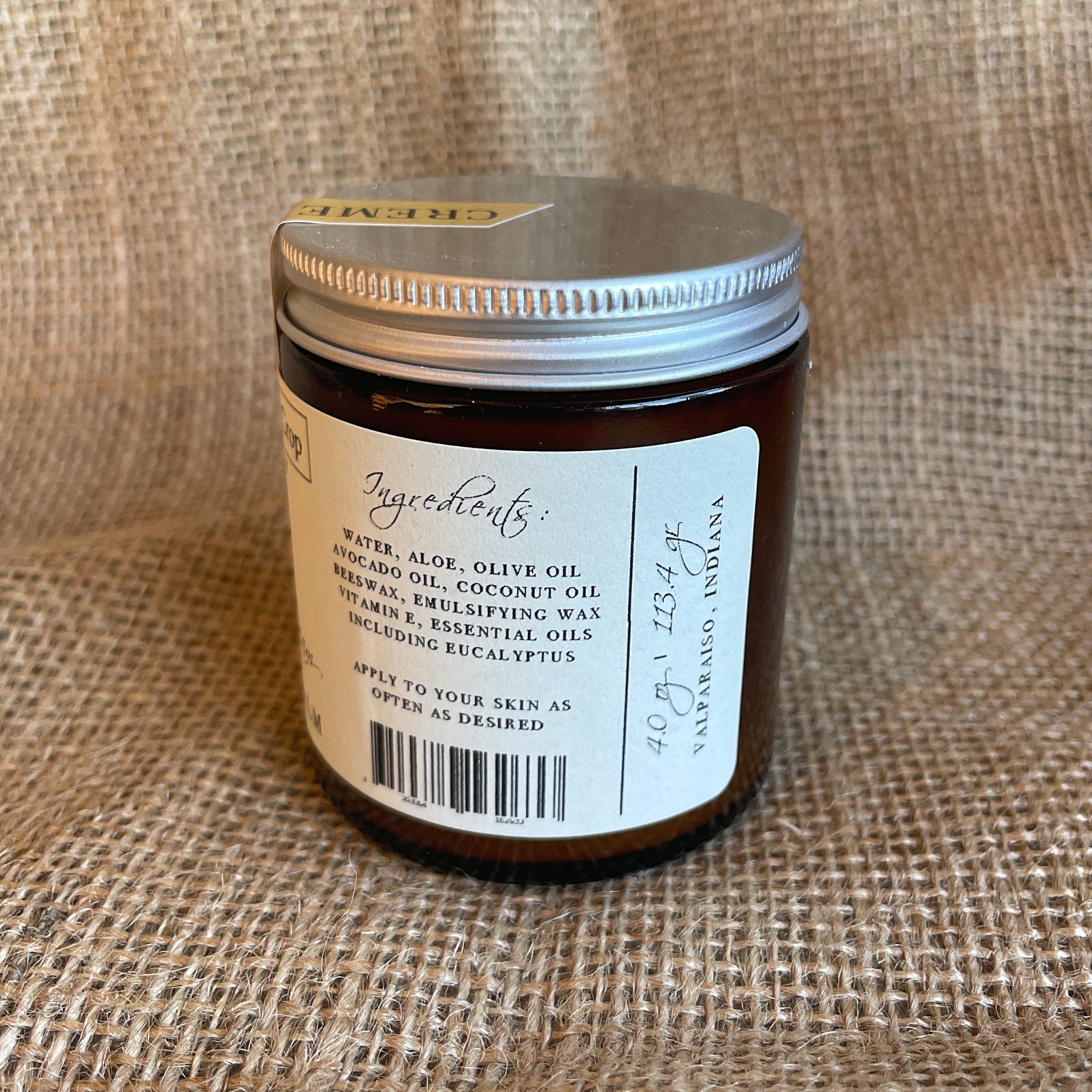 Creme de la Crop Skin Cream - Nourish (Frankincense, Eucalyptus & Lemongrass)